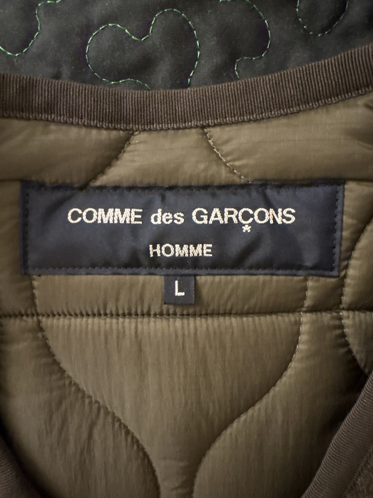 Comme des Garcons Homme Wool Vest Puffer Size US L / EU 52-54 / 3 - 8 Thumbnail