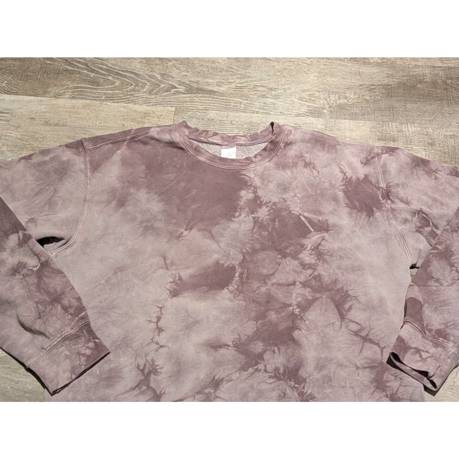 Katin Katin Sweatshirt Mens M Gray Tie Dye Crewneck Pullover Surf Beach Made In USA Embroidered Logo Size US M / EU 48-50 / 2 - 3 Thumbnail