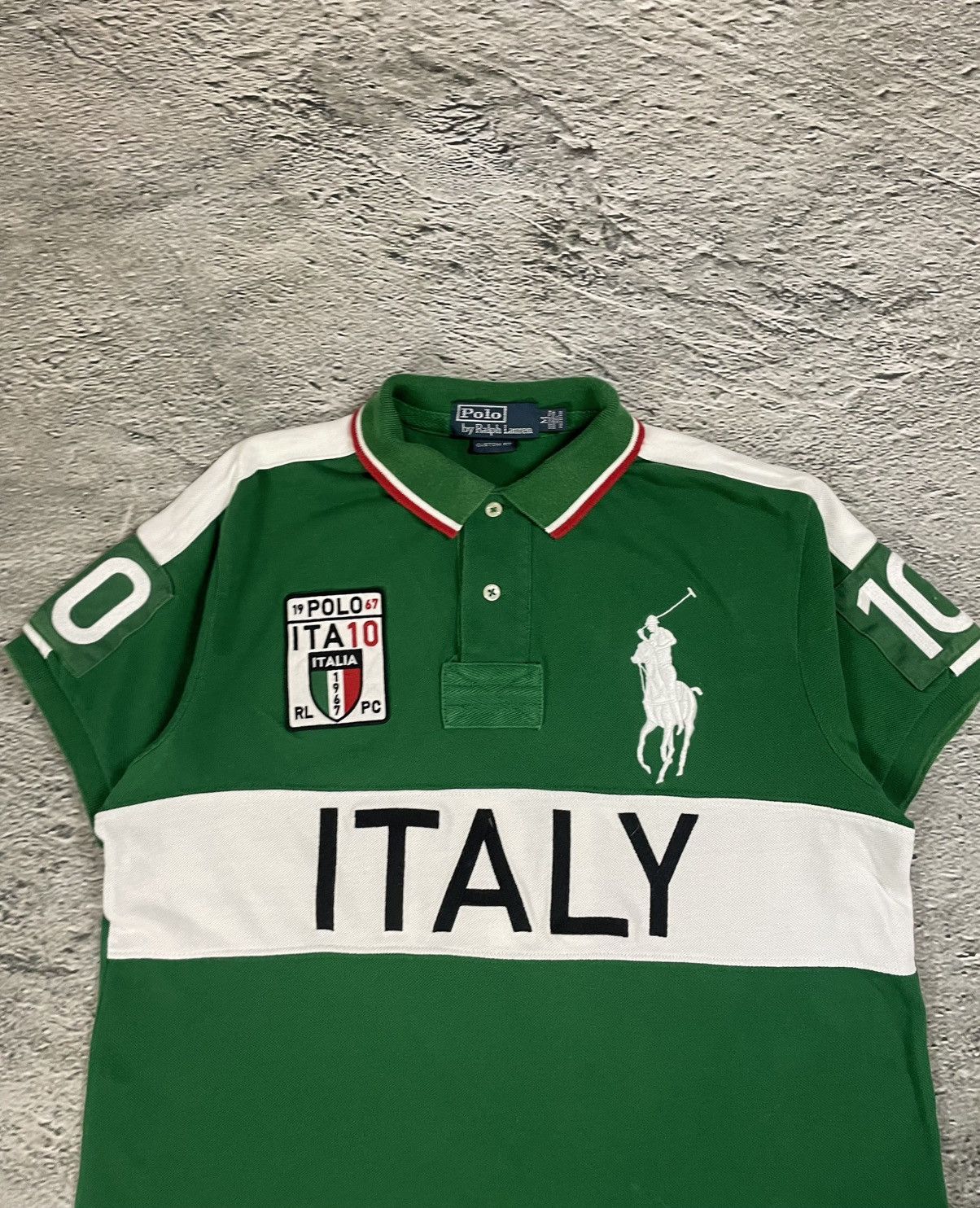 Ralph Lauren Chief Keef Polo Italy Ralph Lauren T-shirt vintage green Size US M / EU 48-50 / 2 - 3 Thumbnail