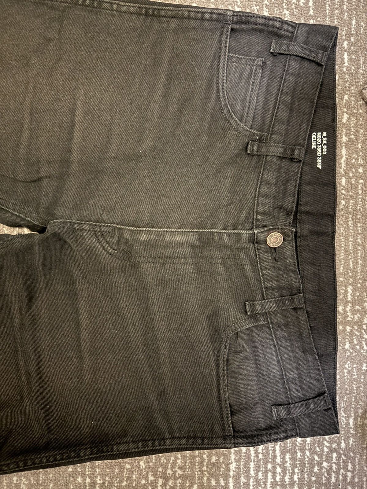 Celine Celine Sk003 32 Hedi Denim Size US 32 / EU 48 - 4 Thumbnail