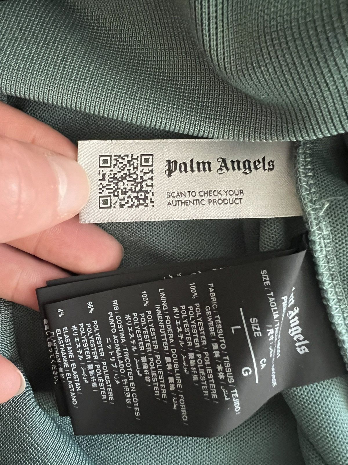 Palm Angels Palm Angels Tracksuit Top Light Zip-Up Jacket Windbreaker Size US M / EU 48-50 / 2 - 17 Thumbnail