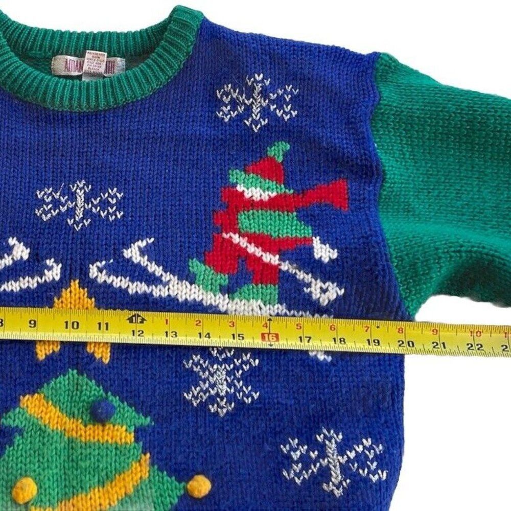 Holiday Brand × Vintage Vintage Amanda Smith Women's Ugly Christmas Sweater Acrylic Size M / US 6-8 / IT 42-44 - 9 Thumbnail