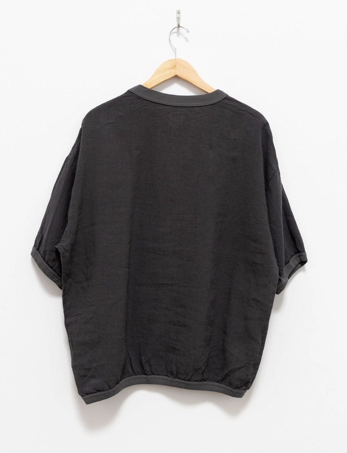 Other Maillot Linen Big Sweatshirt Tee - Smoke Gray Japan Size US M / EU 48-50 / 2 - 2 Thumbnail