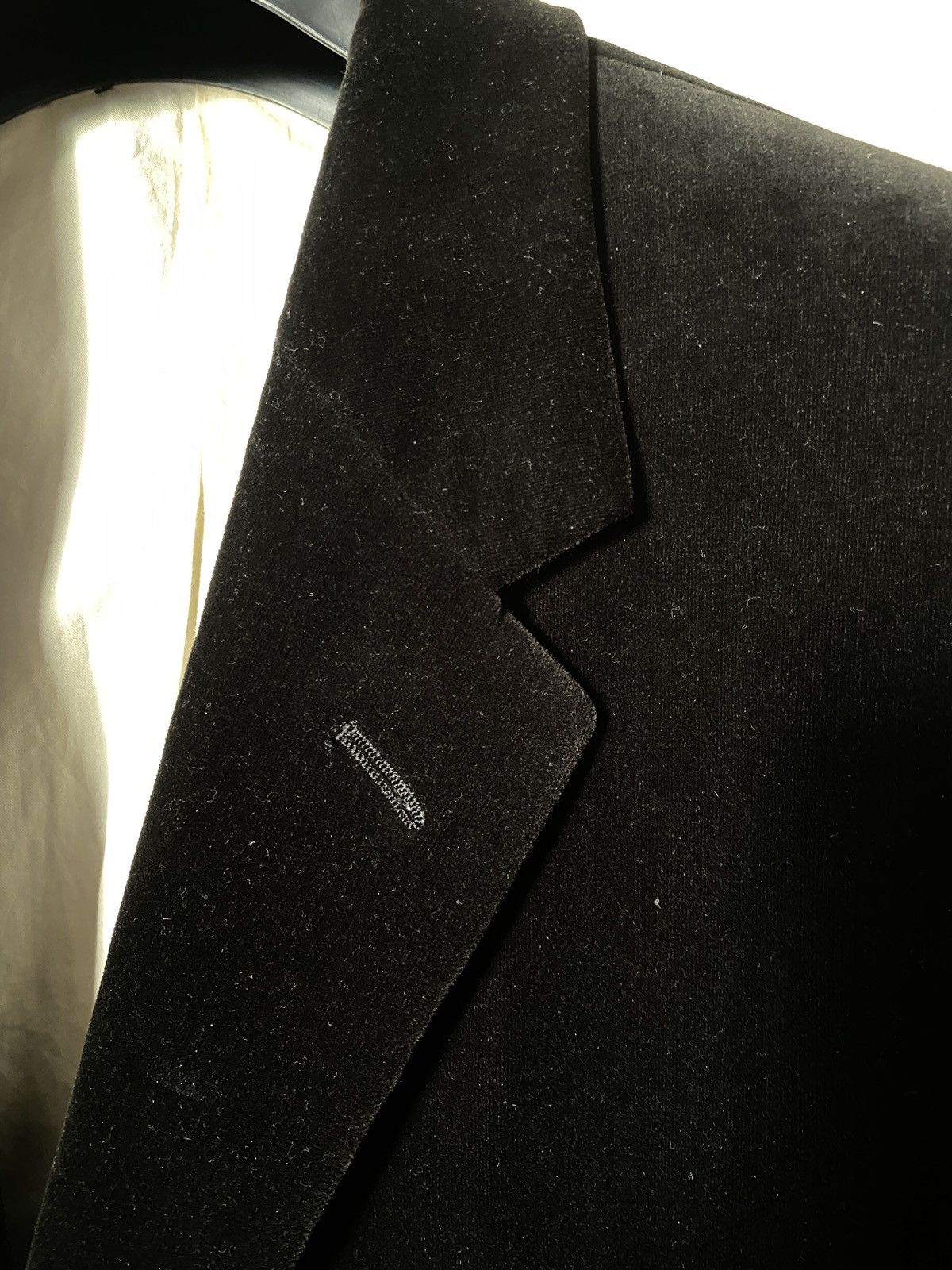 Yohji Yamamoto Yohji Yamamoto Velvet Blazer Costume d’homme Size 50L - 6 Thumbnail