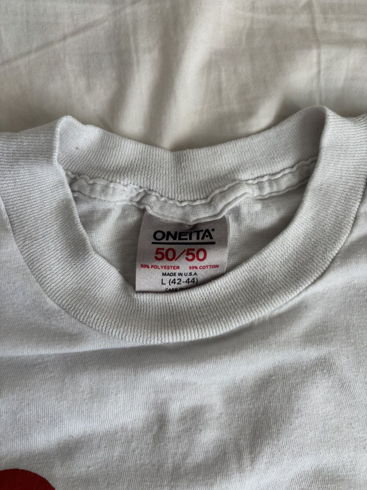 Vintage Vintage White Tee Size US S / EU 44-46 / 1 - 4 Thumbnail