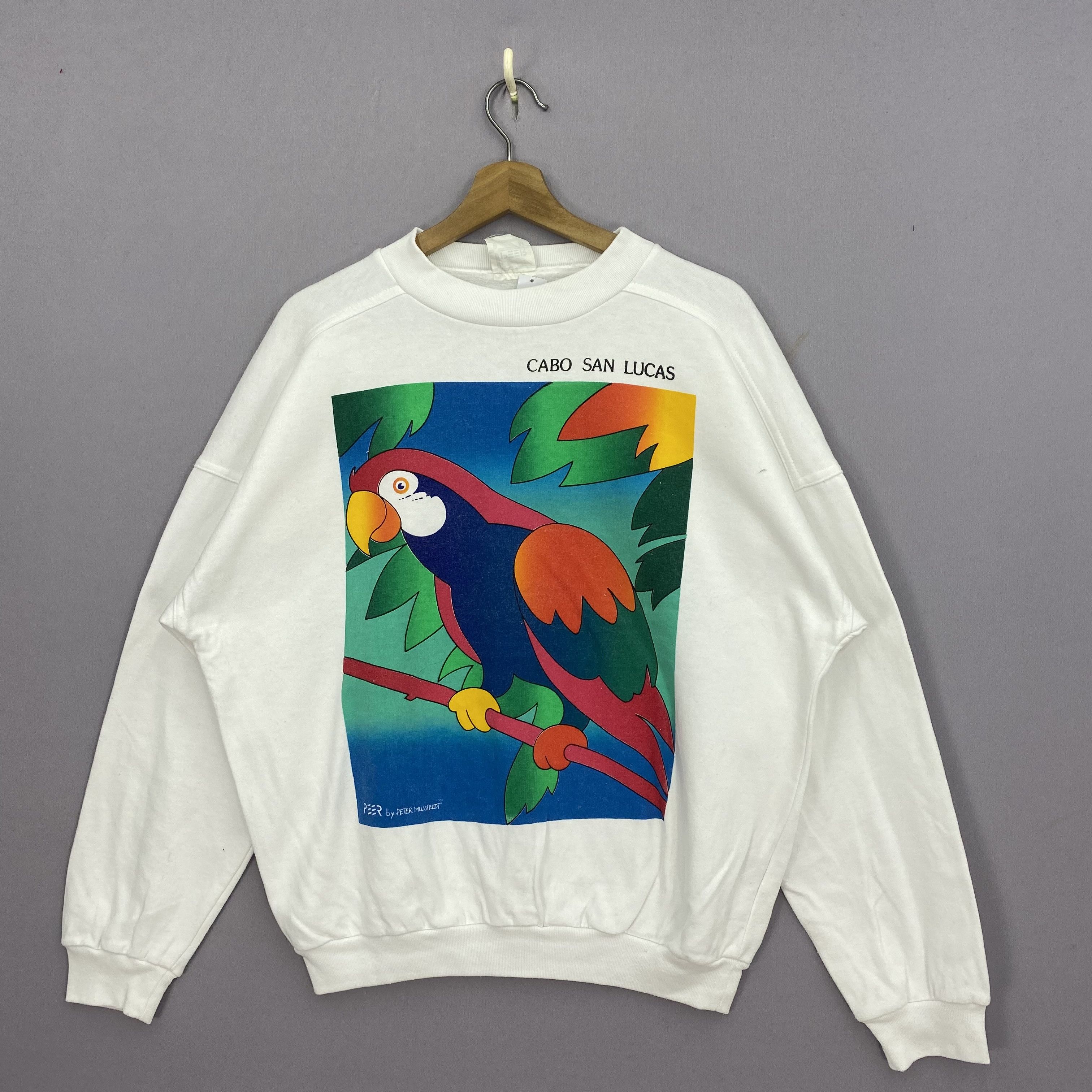 Art Comes First Vintage Cabo San Lucas Sweater Artwork by Peter Mussfeldt Size US L / EU 52-54 / 3 - 1 Thumbnail