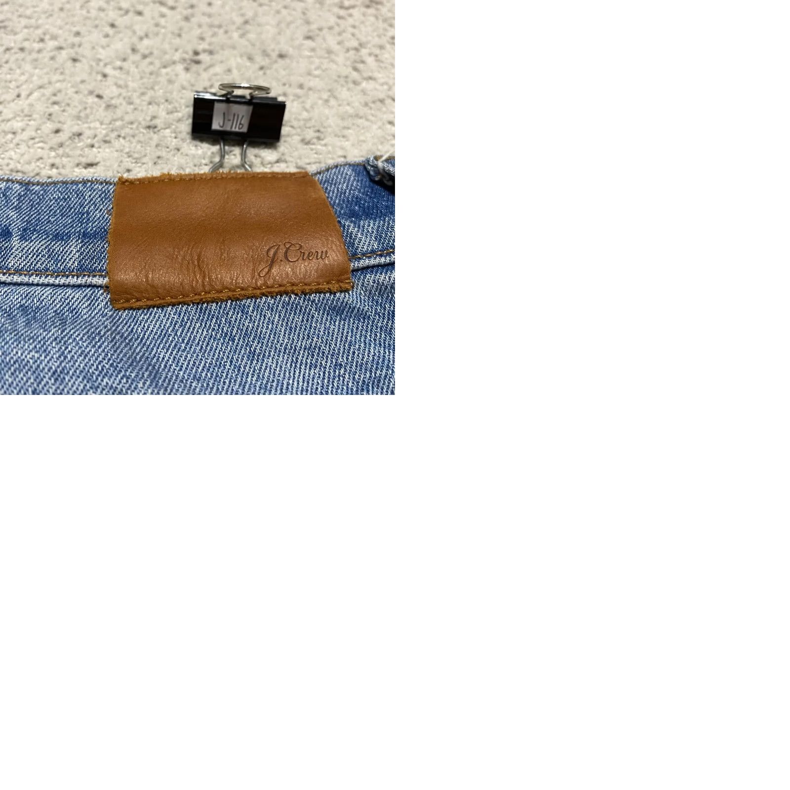 J.Crew J.CREW Jeans Women's 31 Blue Denim Medium Wash Bootcut Crop High Rise 5-Pocket 25in Inseam Regular Rise Denim Shirt? Size 24" / US 00 / IT 34 - 9 Thumbnail
