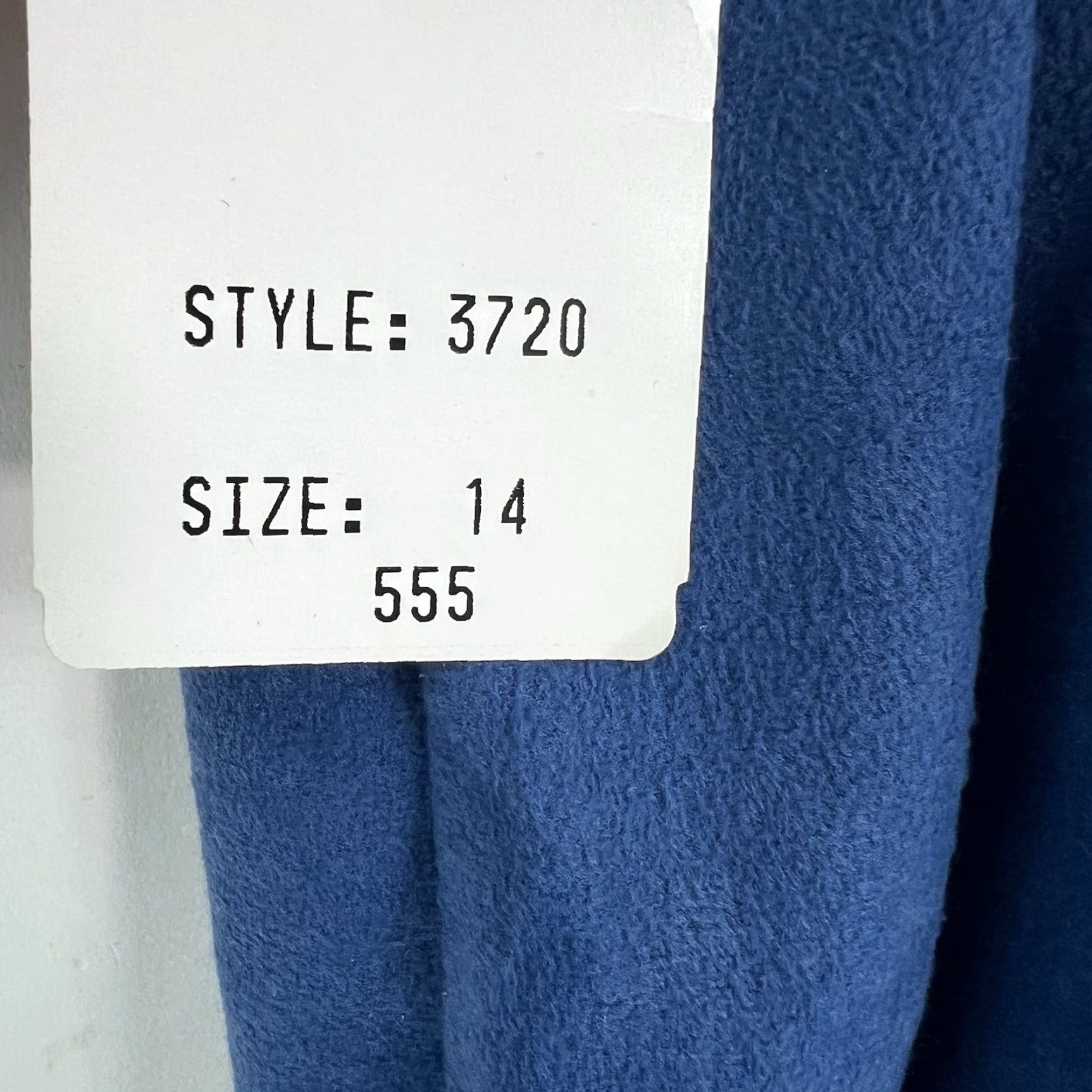 Vintage VINTAGE Pykettes Skirt Womens 14 Blue Elastic Waist Knee Length Pleated 80s Retro NWT Size 36" / US 14 / IT 50 - 7 Thumbnail