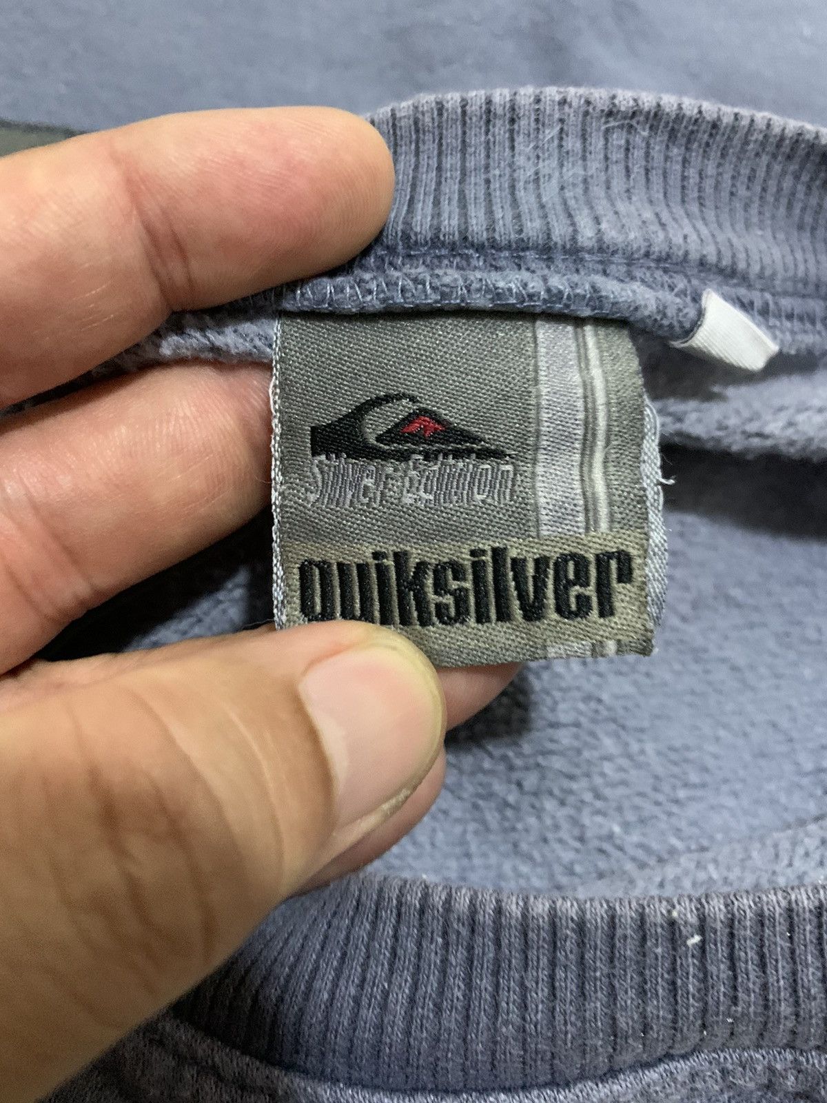 Quiksilver Vintage Quiksilver Silver Edition Sweatshirt Sun faded Size US XL / EU 56 / 4 - 12 Thumbnail