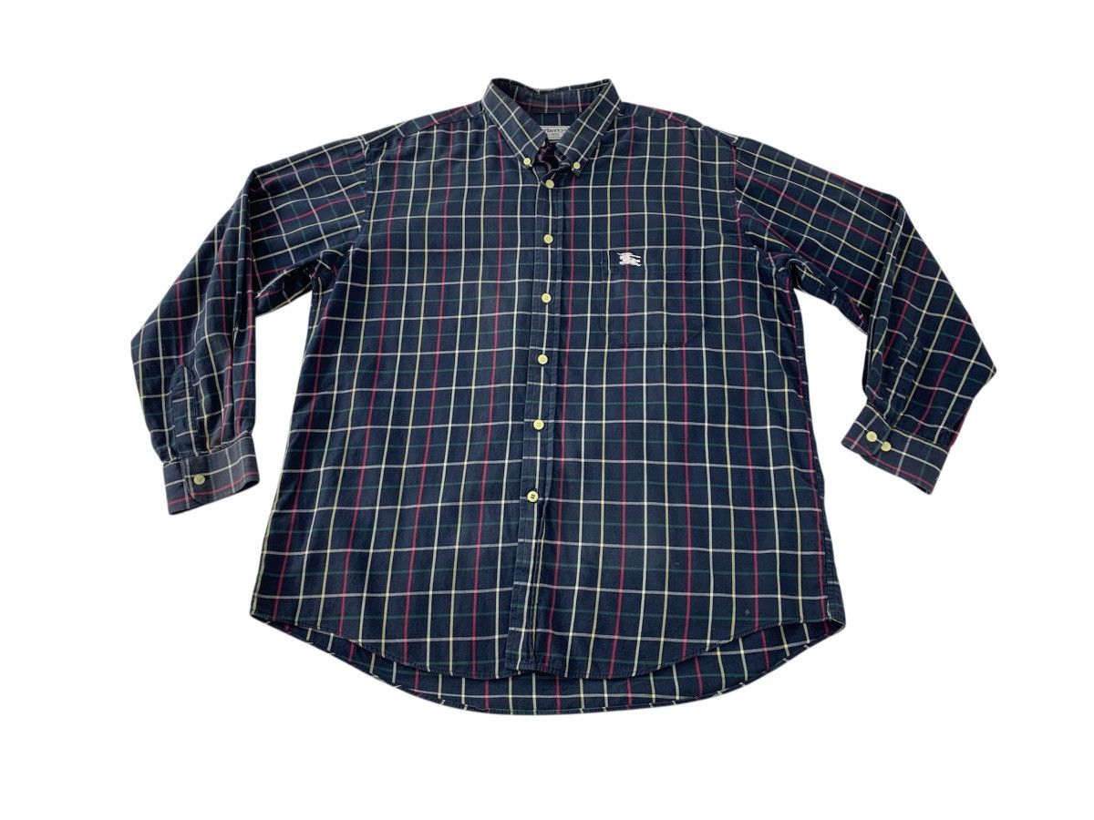 Burberry 90s Burberrys Of London Checked Button Up Shirt Size US XL / EU 56 / 4 - 1 Thumbnail