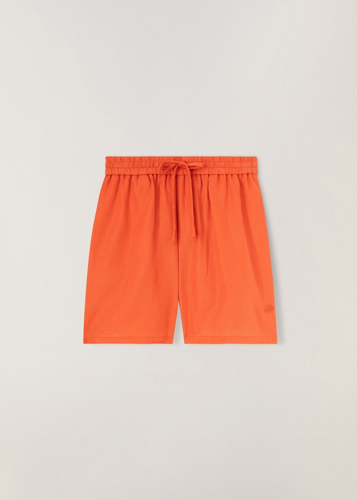 Loro Piana o1srvl11e0924 Bermuda Perth Solaire Linen Shorts in Orange Size 27" / US 4 / IT 40 - 1 Thumbnail