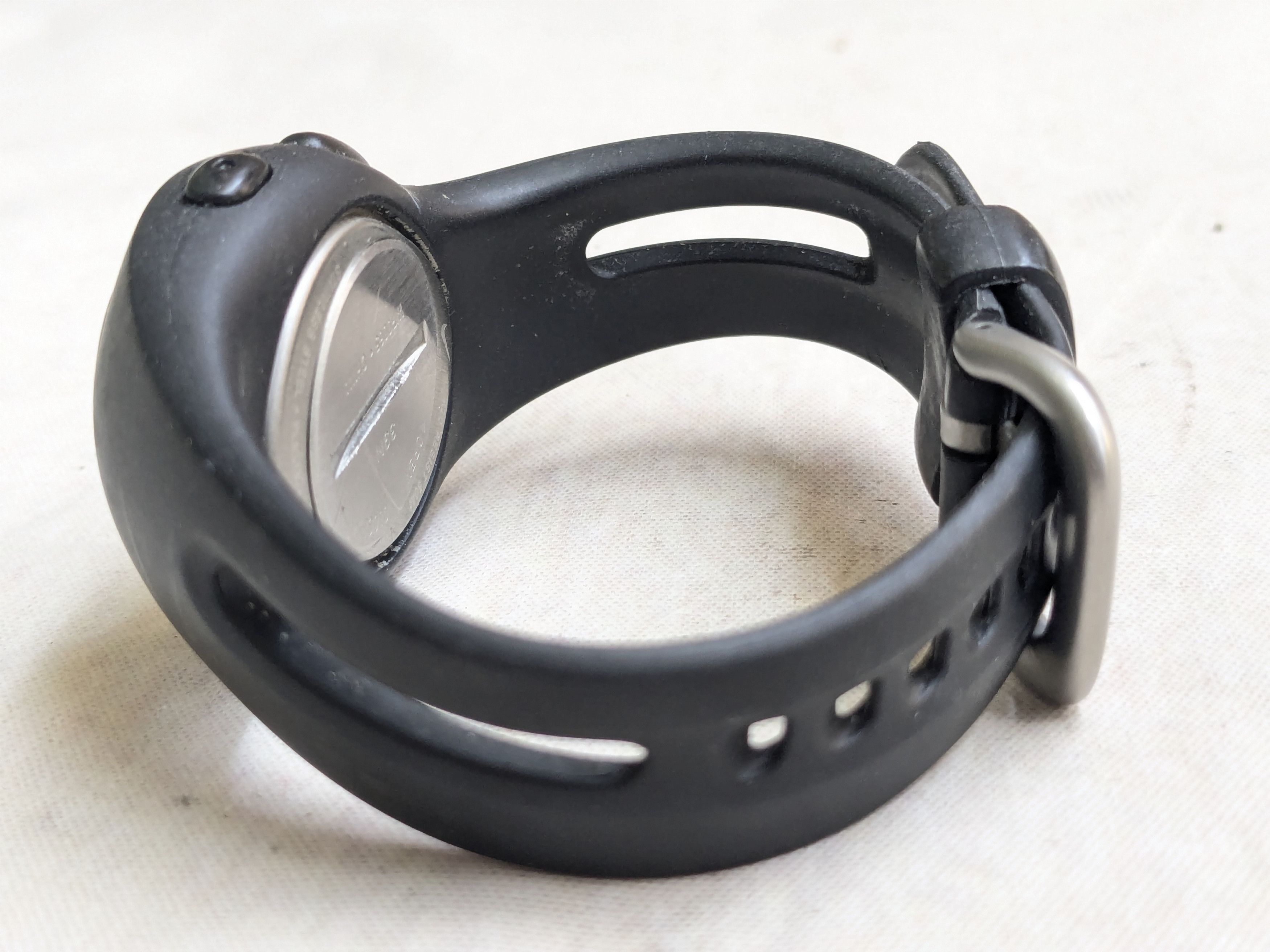 Nike Vintage Nike Watch Black Digital Rubber Minimalist Y2K Size ONE SIZE - 6 Thumbnail