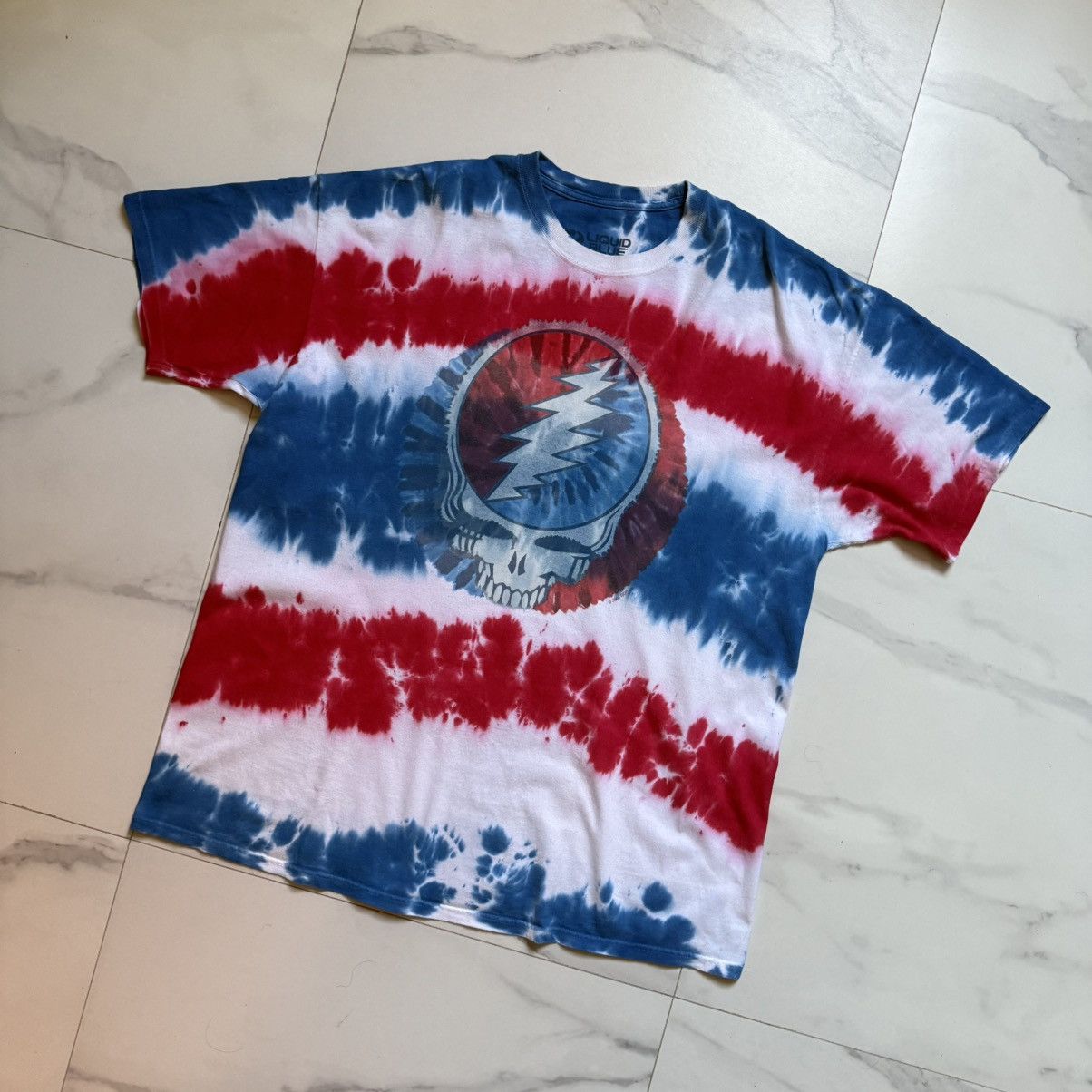 Grateful Dead × Liquid Blue Vintage Y2K Grateful Dead T-Shirt Size US XXL / EU 58 / 5 - 3 Thumbnail