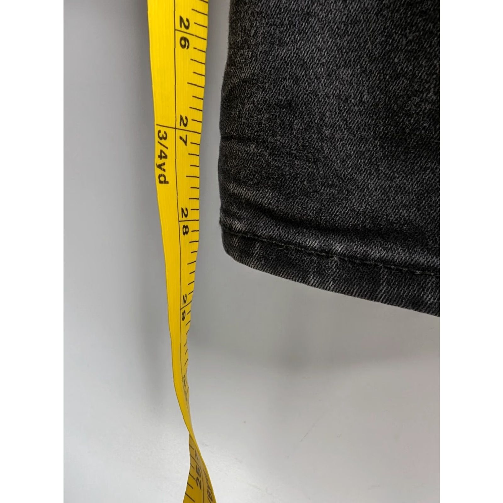 American Eagle Outfitters American Eagle Jeans Slim Straight Men 29 x 30 Black Stretch Dark Wash Denim Cotton Blend Logo Accessories Size US 29 - 5 Thumbnail