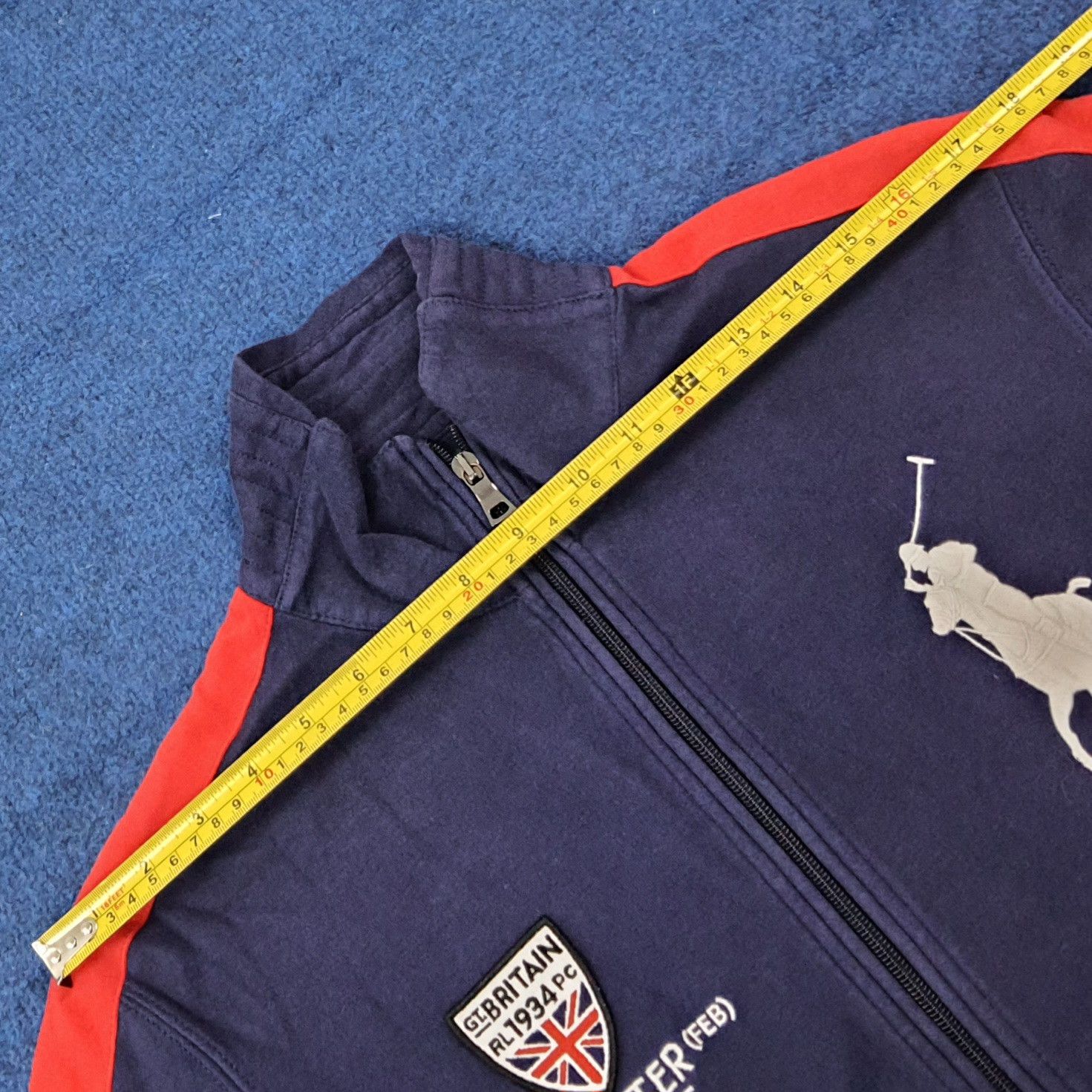 Polo Ralph Lauren Vintage Polo by Ralph Lauren Britain Zipper Jacket C275N22 Size US M / EU 48-50 / 2 - 11 Thumbnail