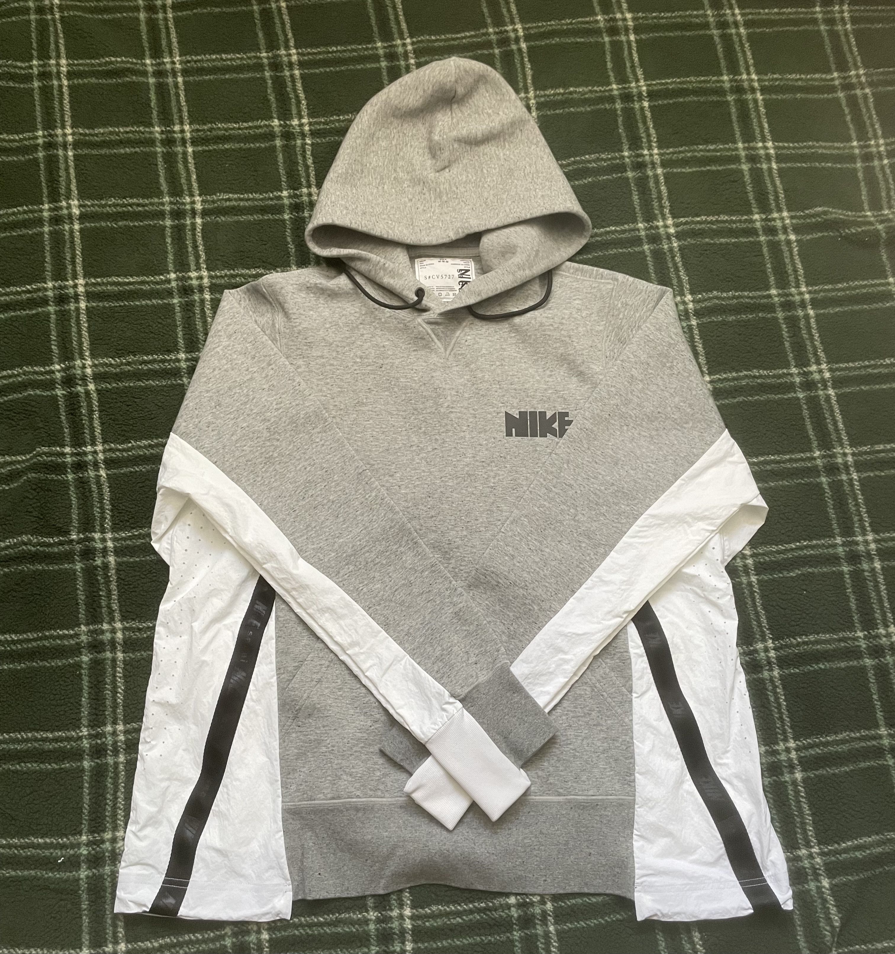 Nike × Sacai Sacai x Nike U NRG Hoodie Dark Grey Heather Size US M / EU 48-50 / 2 - 1 Thumbnail