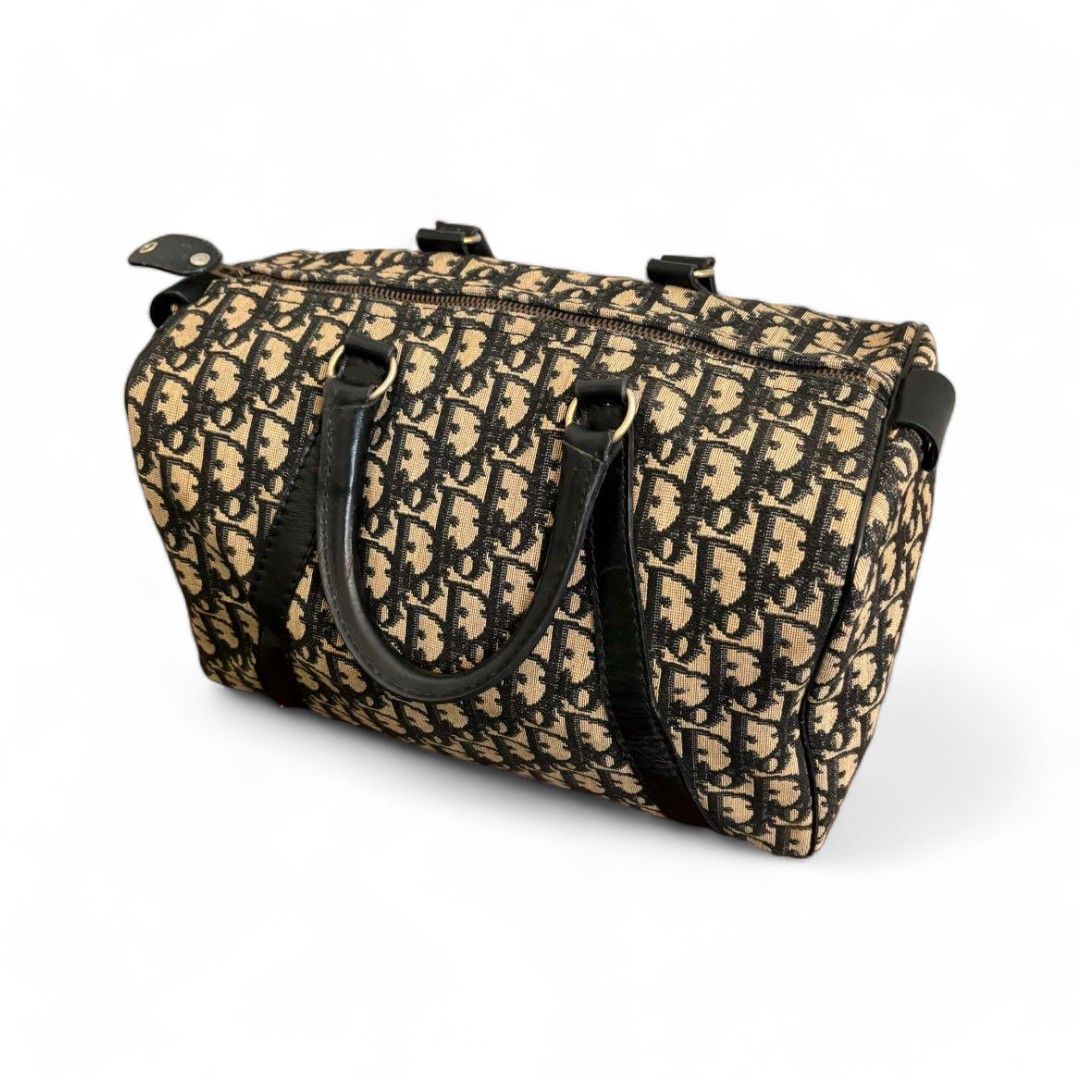 Vintage 80s Dior Monogram Luggage Bag main image 1