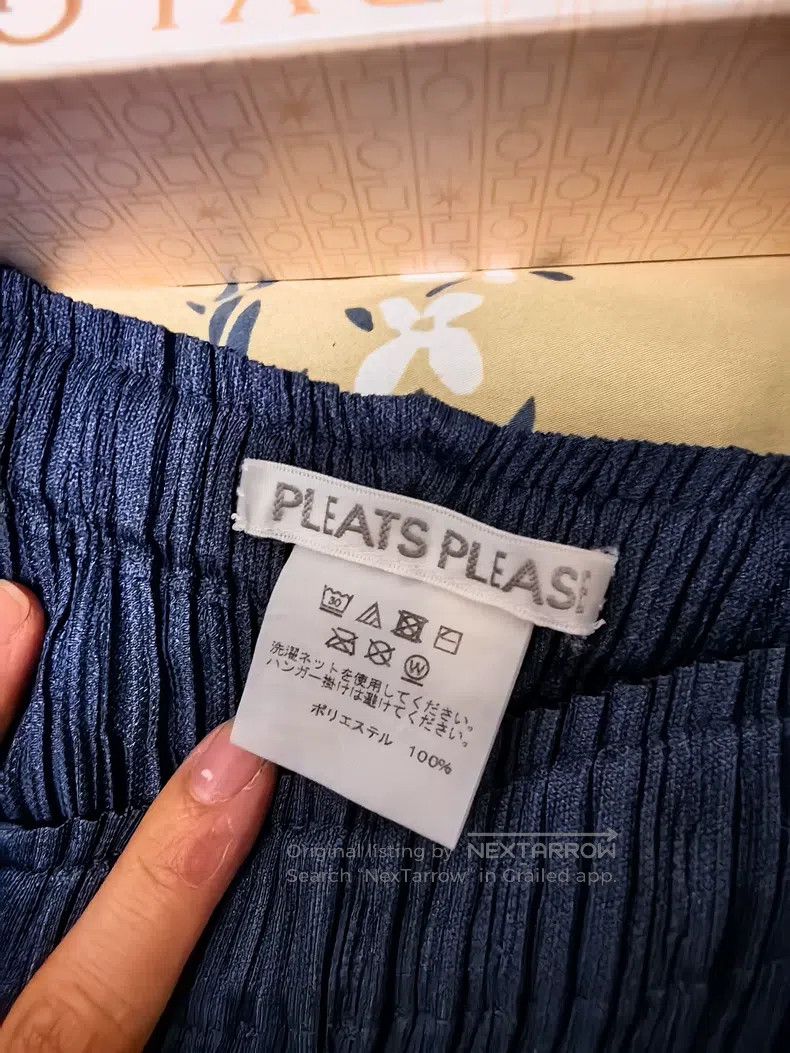 Issey Miyake Issey Miyake Blue Long Pants Size 25" / US 0 / IT 36 - 3 Thumbnail