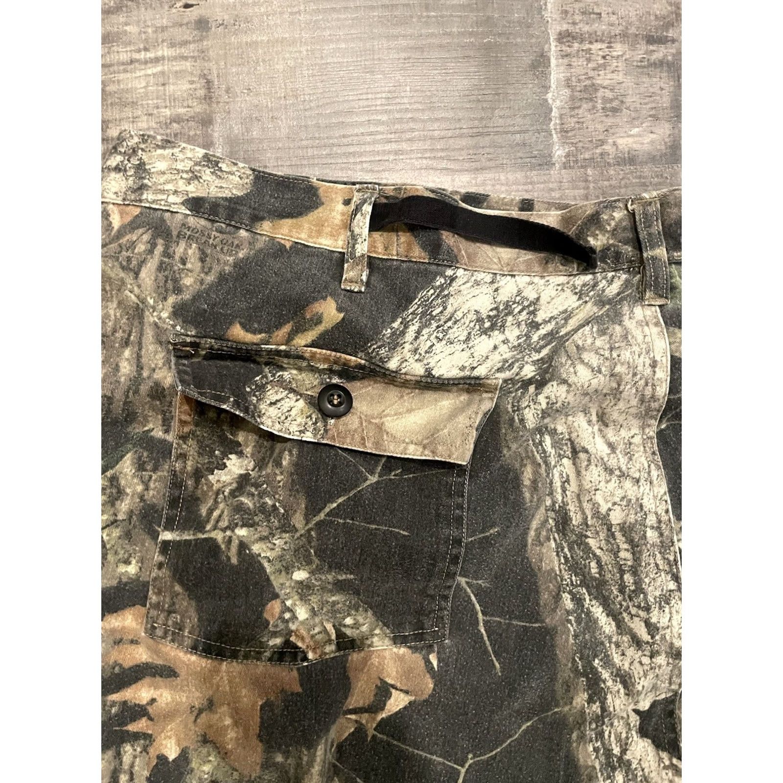 Vintage Vintage 90s Mossy Oak Camo Cargo Pants - XL Size US 36 / EU 52 - 4 Thumbnail