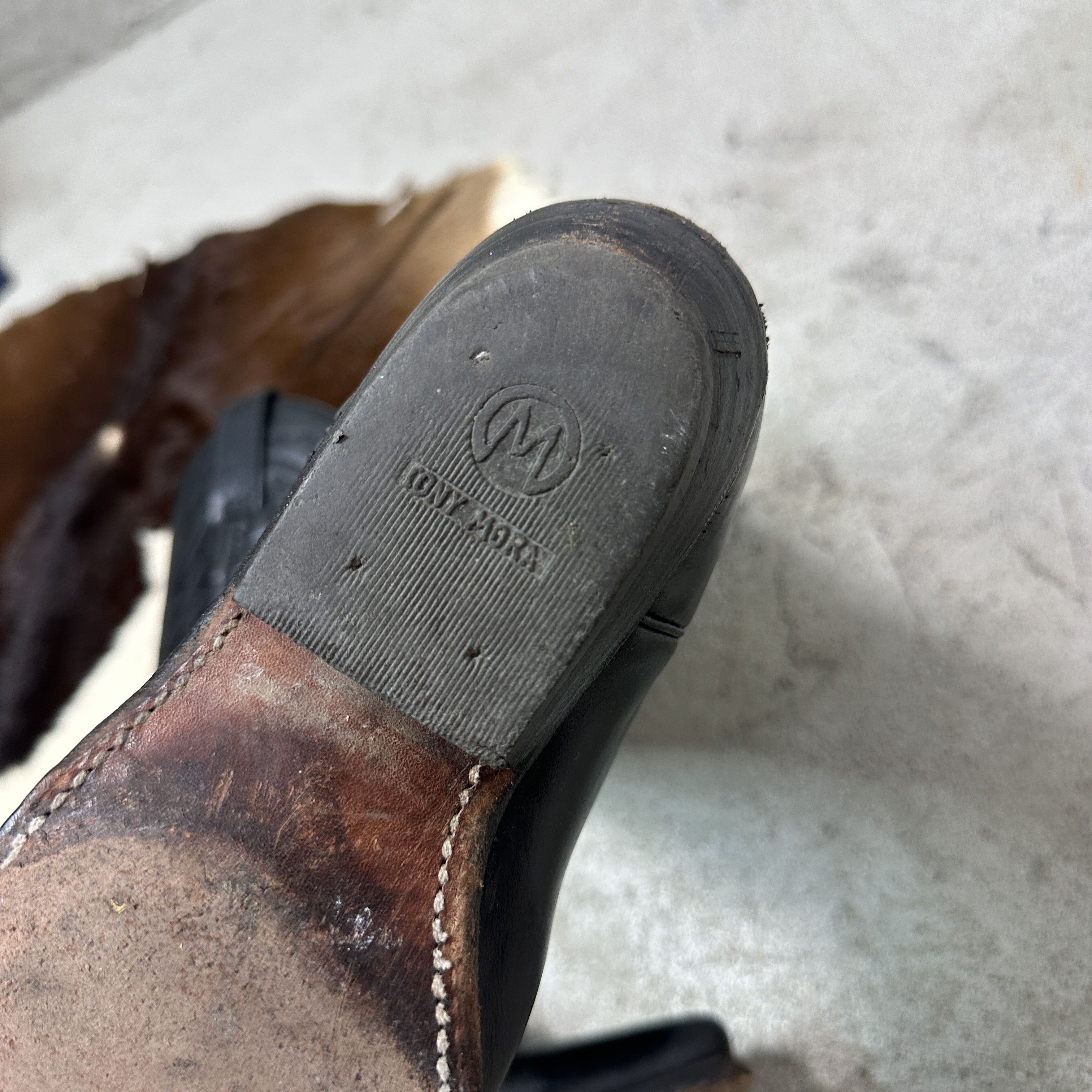 Vintage Vintage Leather Western Tony Mora Cowboy Boots Y2K Size US 7 / IT 37 - 10 Thumbnail