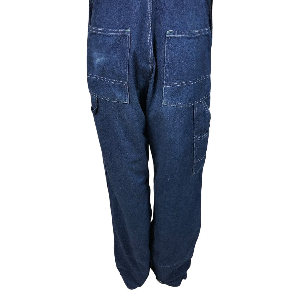 Oshkosh 🔥VINTAGE WORKER JUMPSUITS OVERALL OSHKOSH INDIGO DENIM Size US 32 / EU 48 - 13 Thumbnail