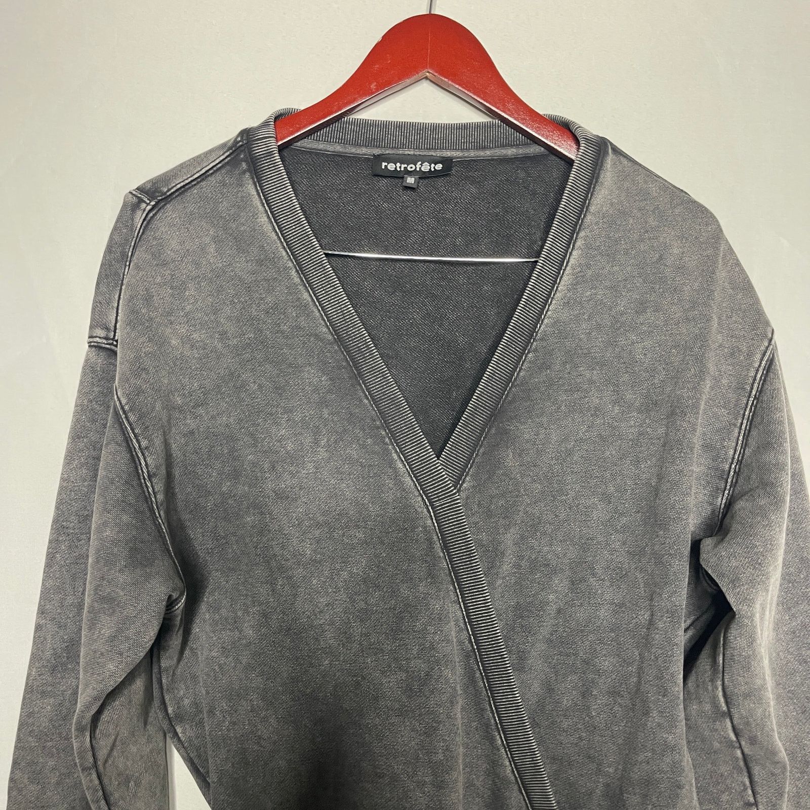 Retrofete Retrofete Gray The Nash Mini Dress Size M Size M / US 6-8 / IT 42-44 - 7 Thumbnail
