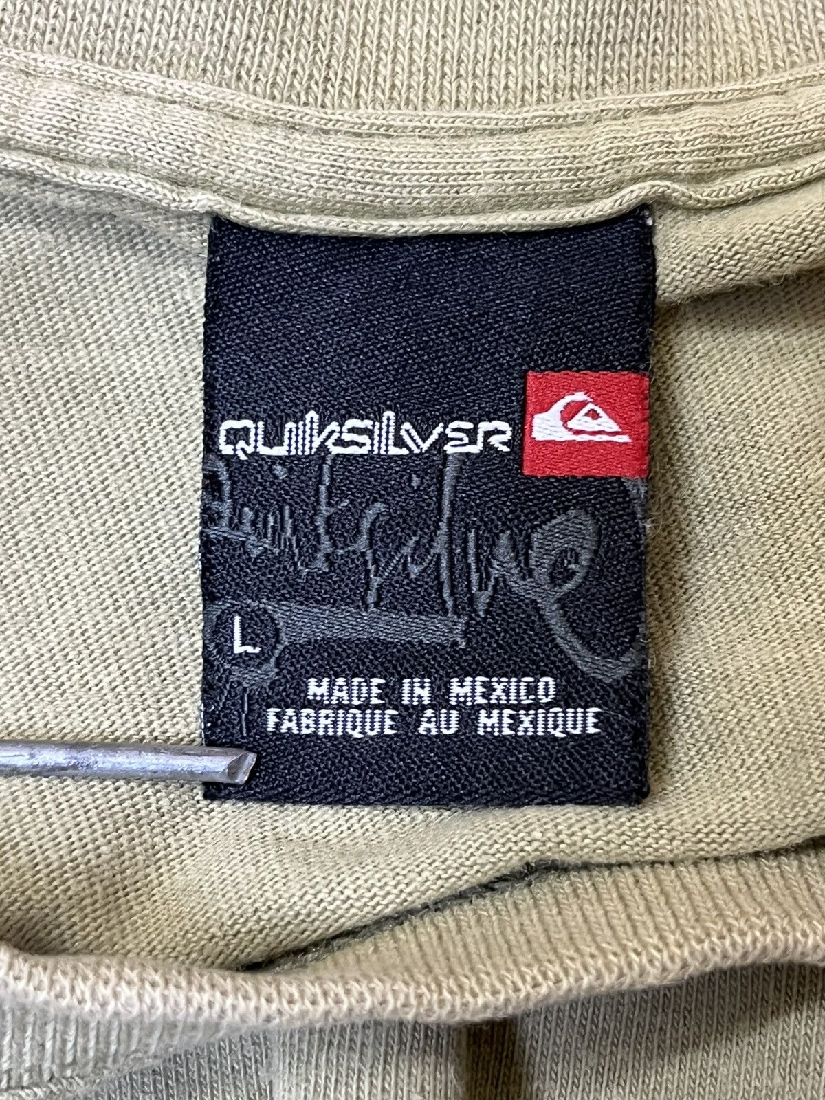 Quiksilver VINTAGE QUIKSILVER RAIL DIGGERS TEE SHIRT Size US L / EU 52-54 / 3 - 11 Thumbnail