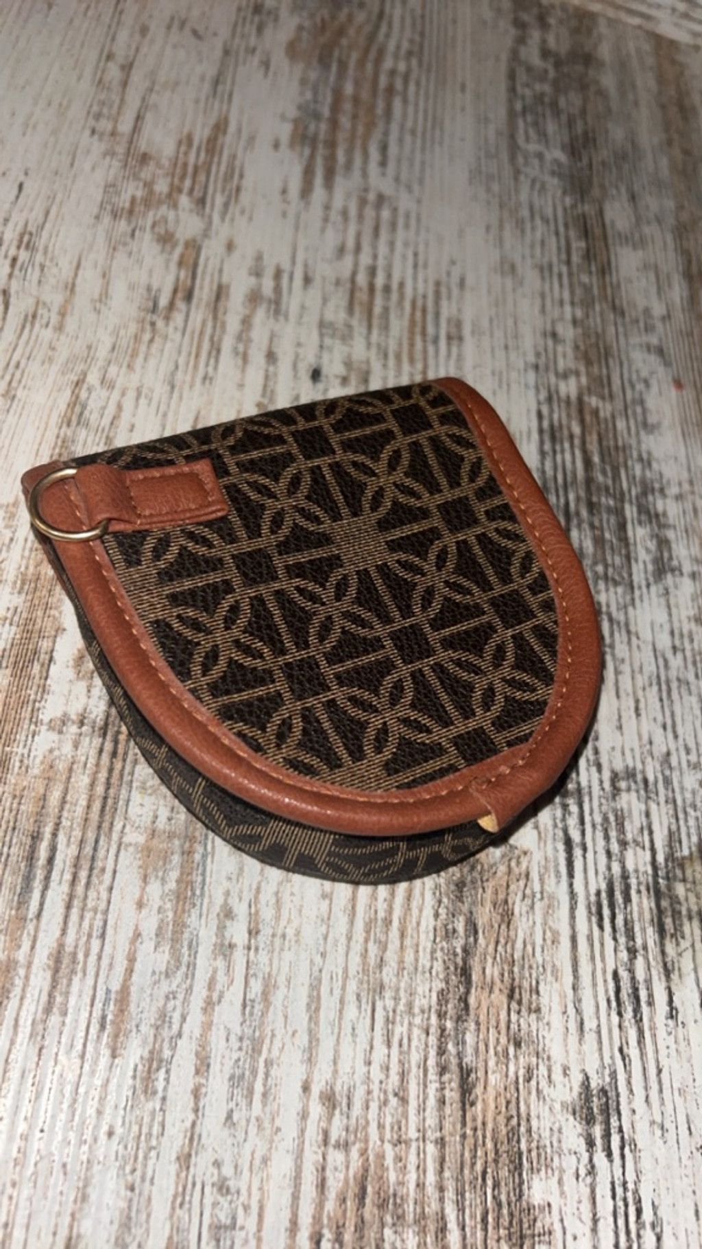 The Unbranded Brand Women's Unbranded Wallet One Size Brown Tan Size ONE SIZE - 2 Thumbnail