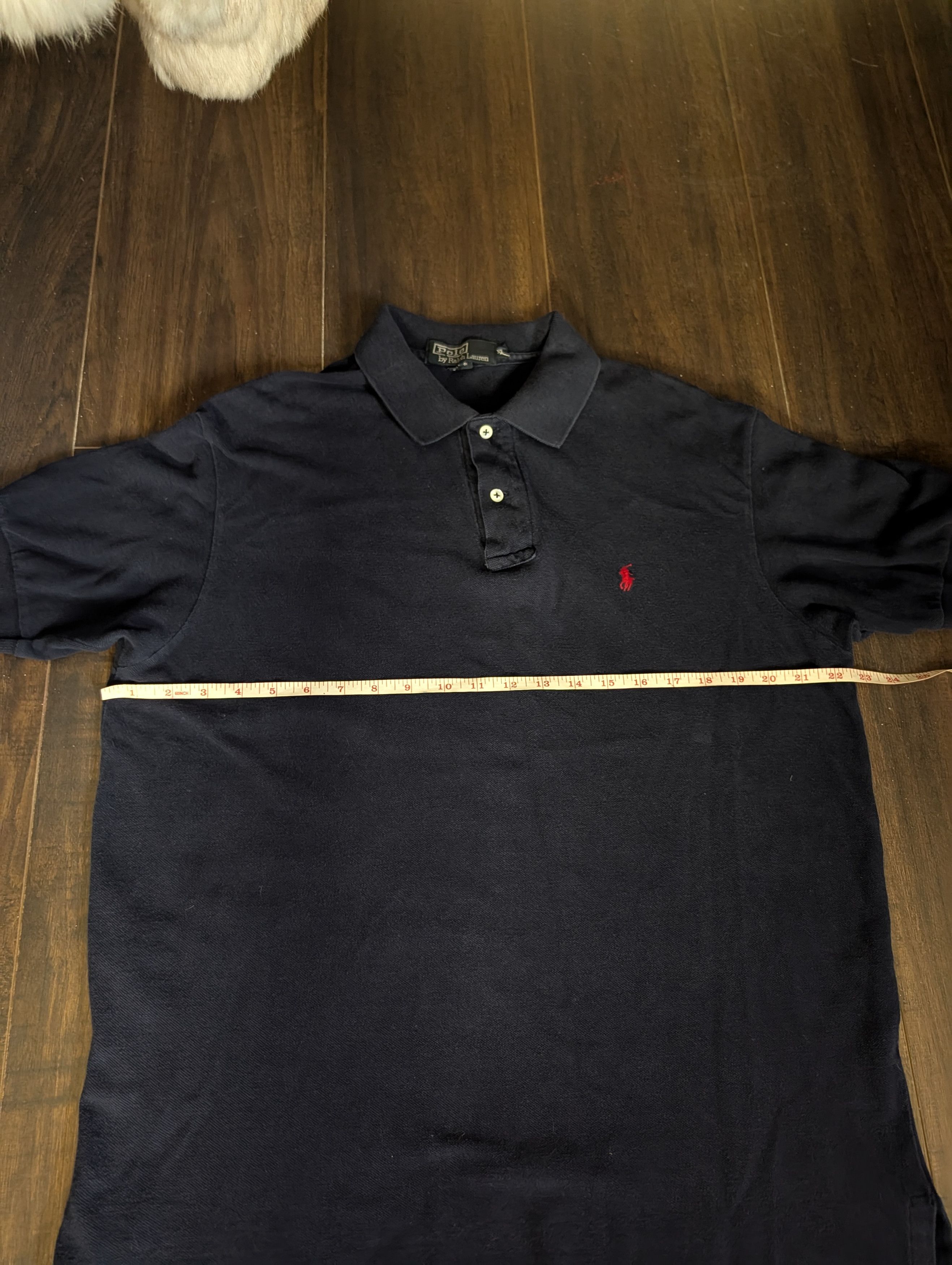 Polo Ralph Lauren Vintage made in USA navy blue polo shirt XL Size US XL / EU 56 / 4 - 11 Thumbnail