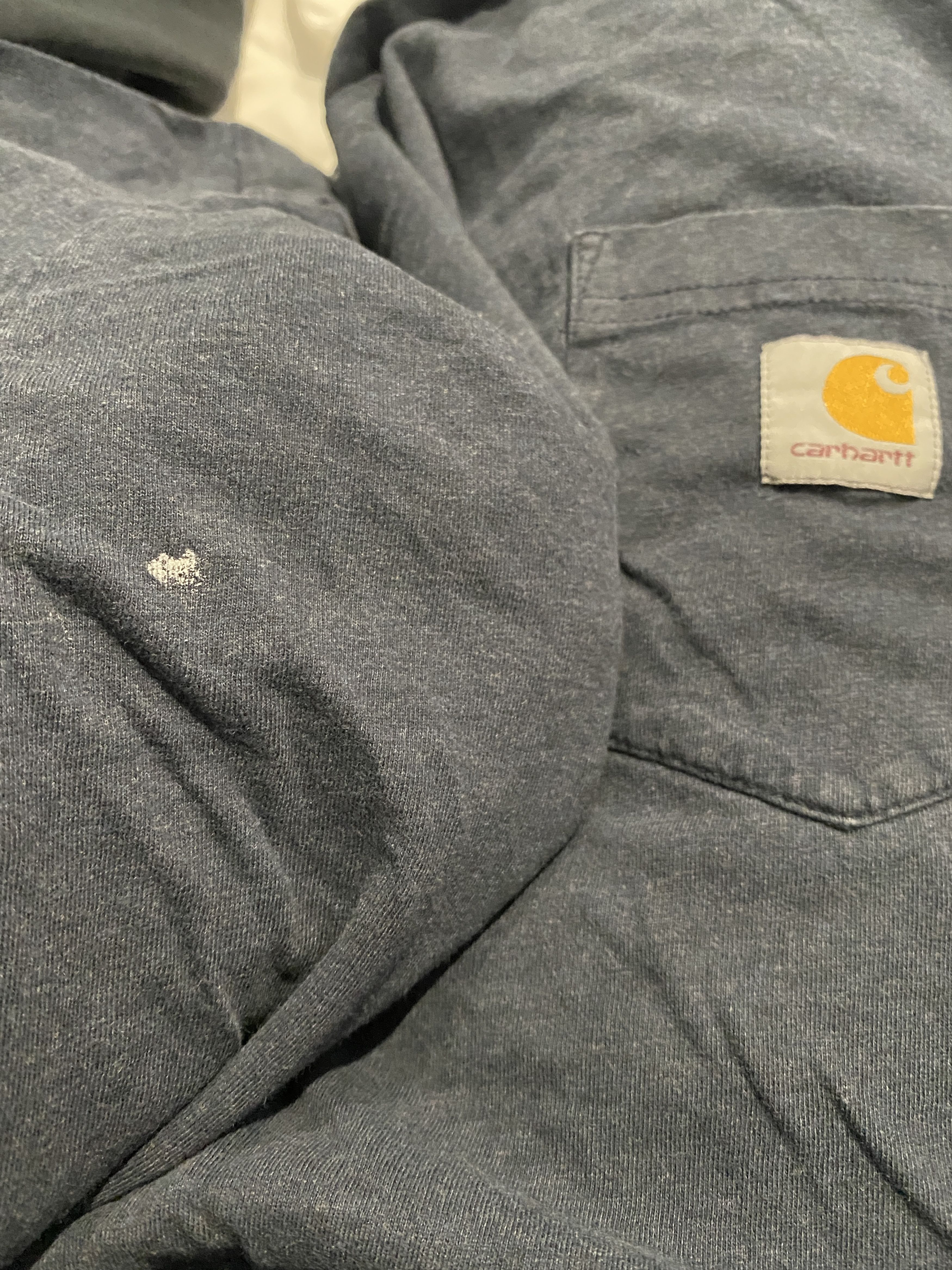 Carhartt Wip Carhartt Long sleeve pocket t-shirt tee small logo skate rap Size US L / EU 52-54 / 3 - 6 Thumbnail