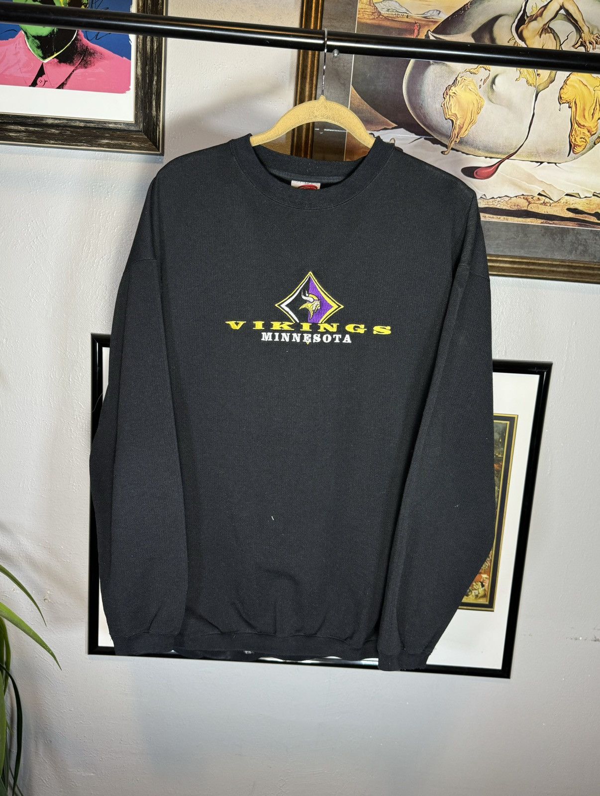 Vintage Vintage Minnesota Vikings Sweatshirt Size US L / EU 52-54 / 3 - 1 Thumbnail