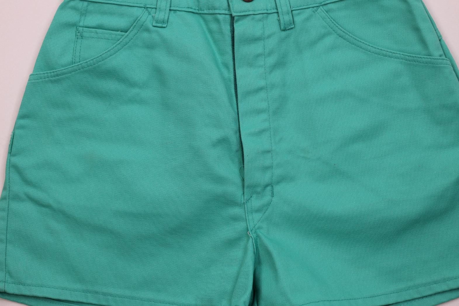 Vintage AS IS Vintage 70s Sanforized Cotton Workwear Shorts USA Size 26" / US 2 / IT 38 - 3 Thumbnail