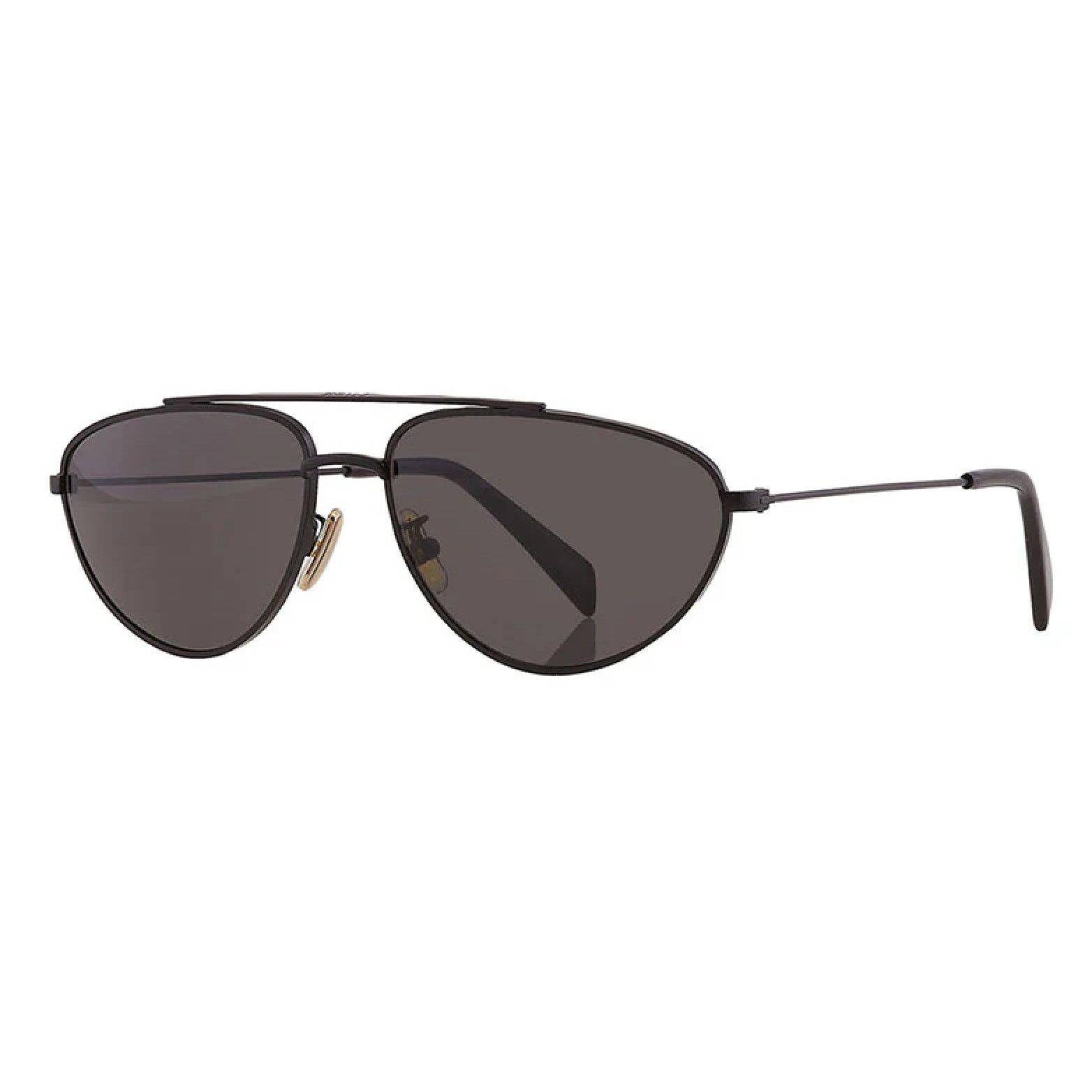 Celine NEW Celine Sunglasses CL40077U 02A Matte Black/Smoke Unisex Size ONE SIZE - 2 Thumbnail