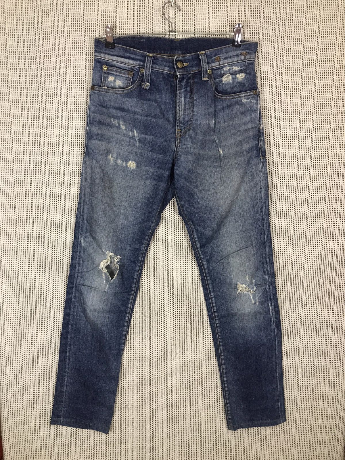 R13 ‼️R13 SKATE DENIM SKINNY DISTRESSED‼️ Size US 30 / EU 46 - 1 Thumbnail