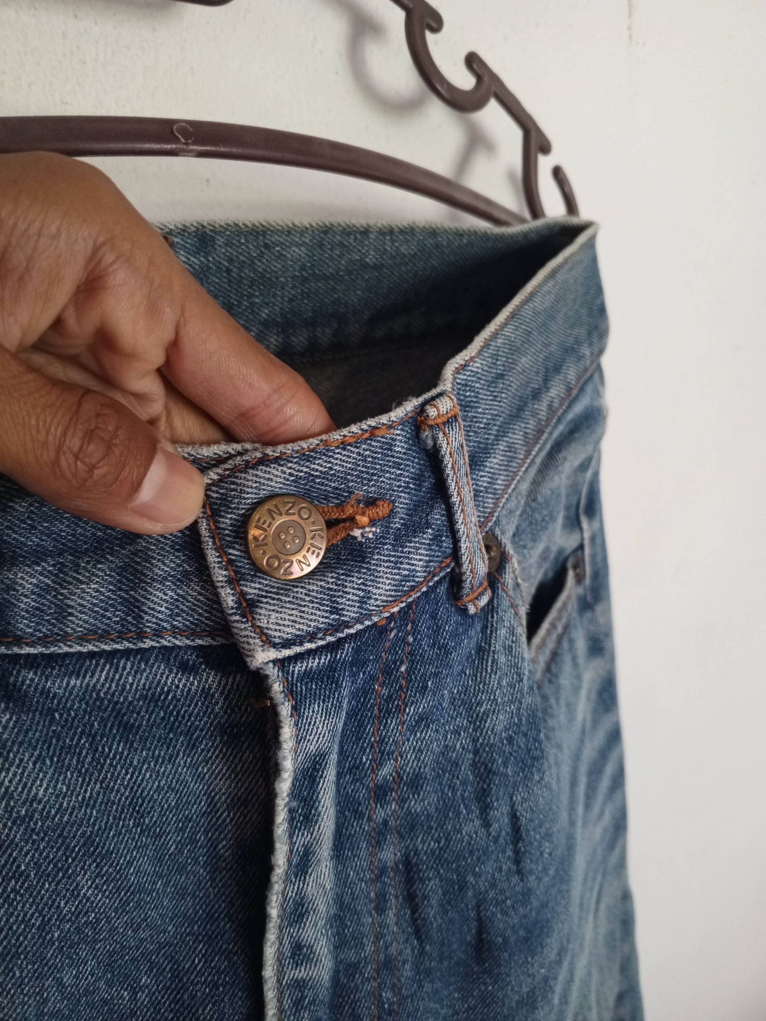 Kenzo VTG BLUE KENZO JEANS -US 27 Size US 27 - 6 Thumbnail
