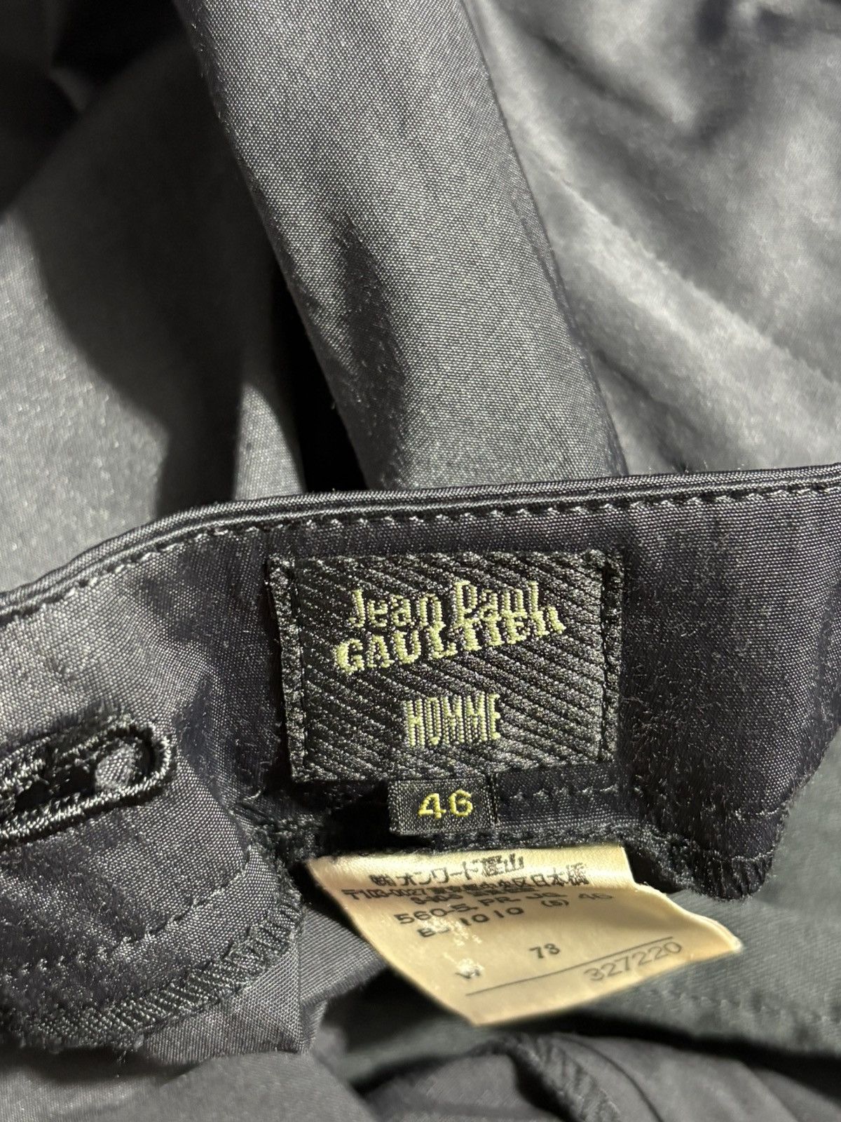 Jean Paul Gaultier JEAN PAUL GAULTIER HOMME TWO-WAY ZIP WRAP PANTS Size US 30 / EU 46 - 8 Thumbnail