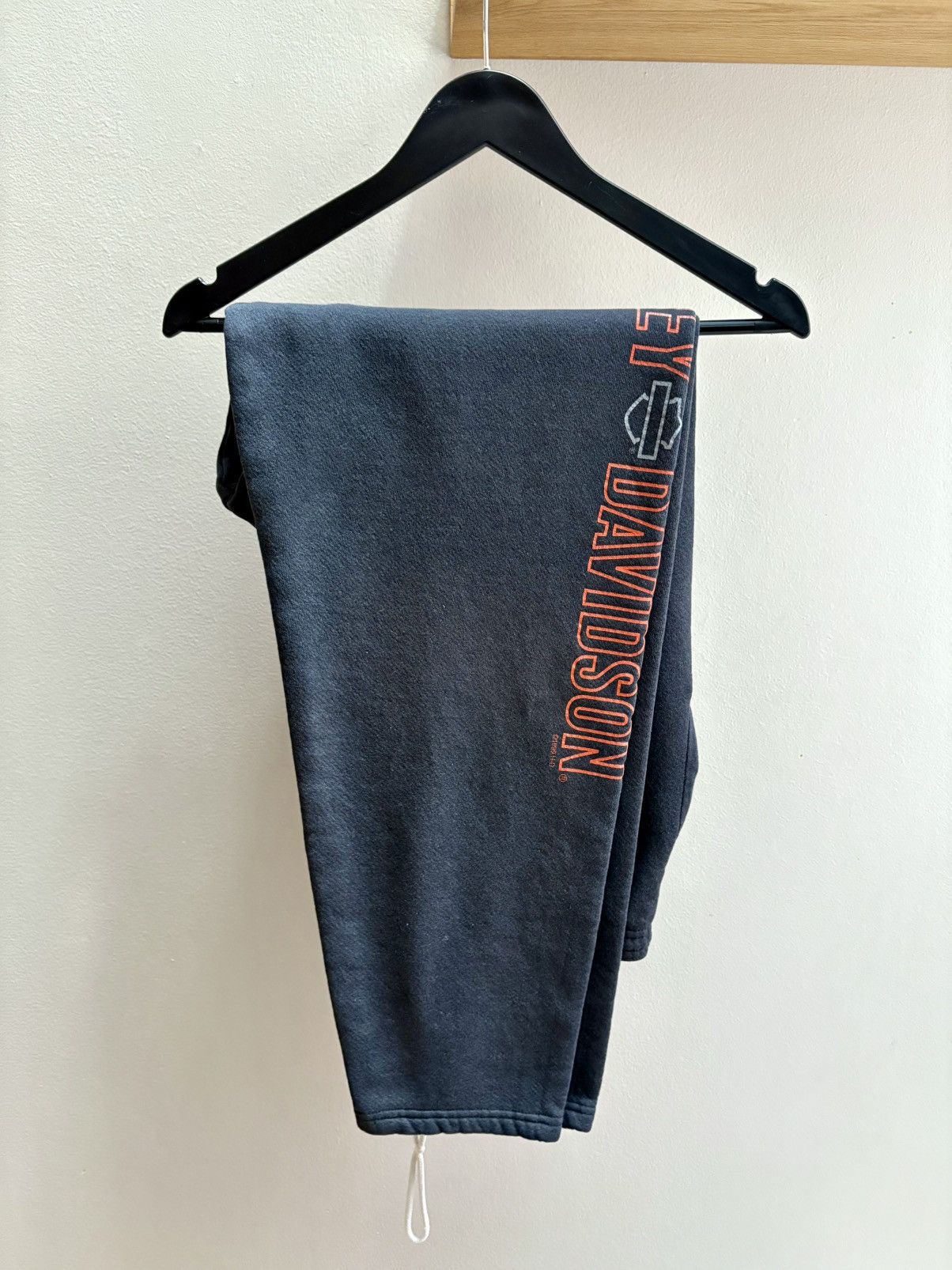 Harley Davidson Harley Davidson VTG 1999 black logo sweatpants SZ 34 M/L Size US 34 / EU 50 - 1 Thumbnail
