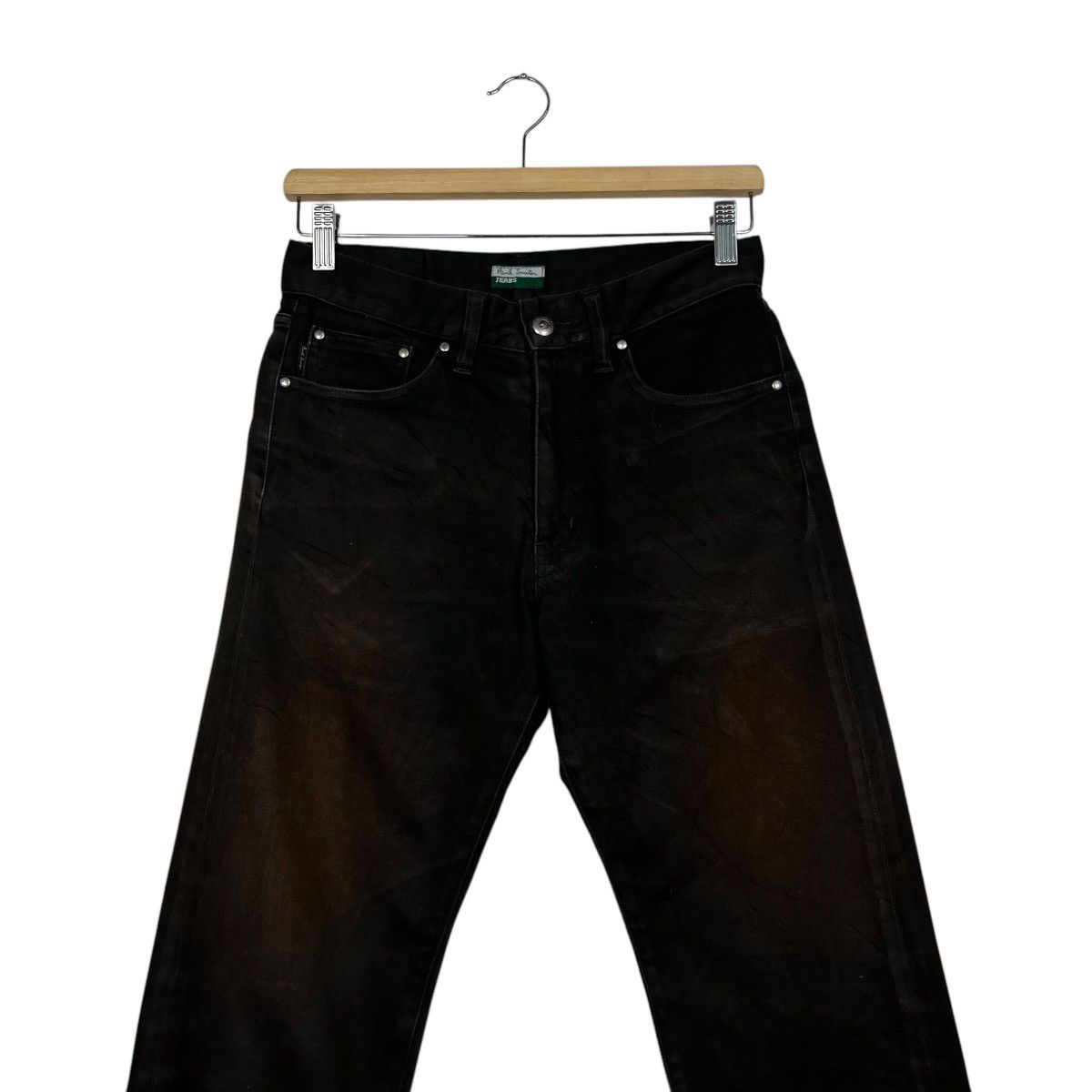Paul Smith Vintage Paul Smith Black Denim Jeans Size 29" - 3 Thumbnail