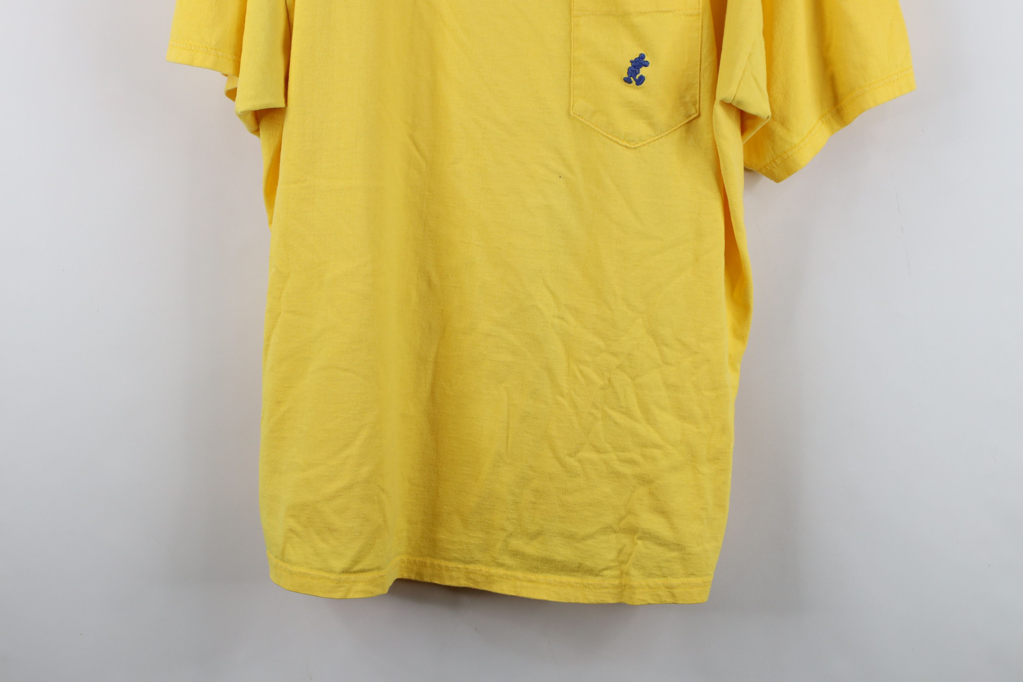 Disney Vintage 90s Walt Disney World Mickey Mouse Pocket T-Shirt Size US XL / EU 56 / 4 - 3 Thumbnail