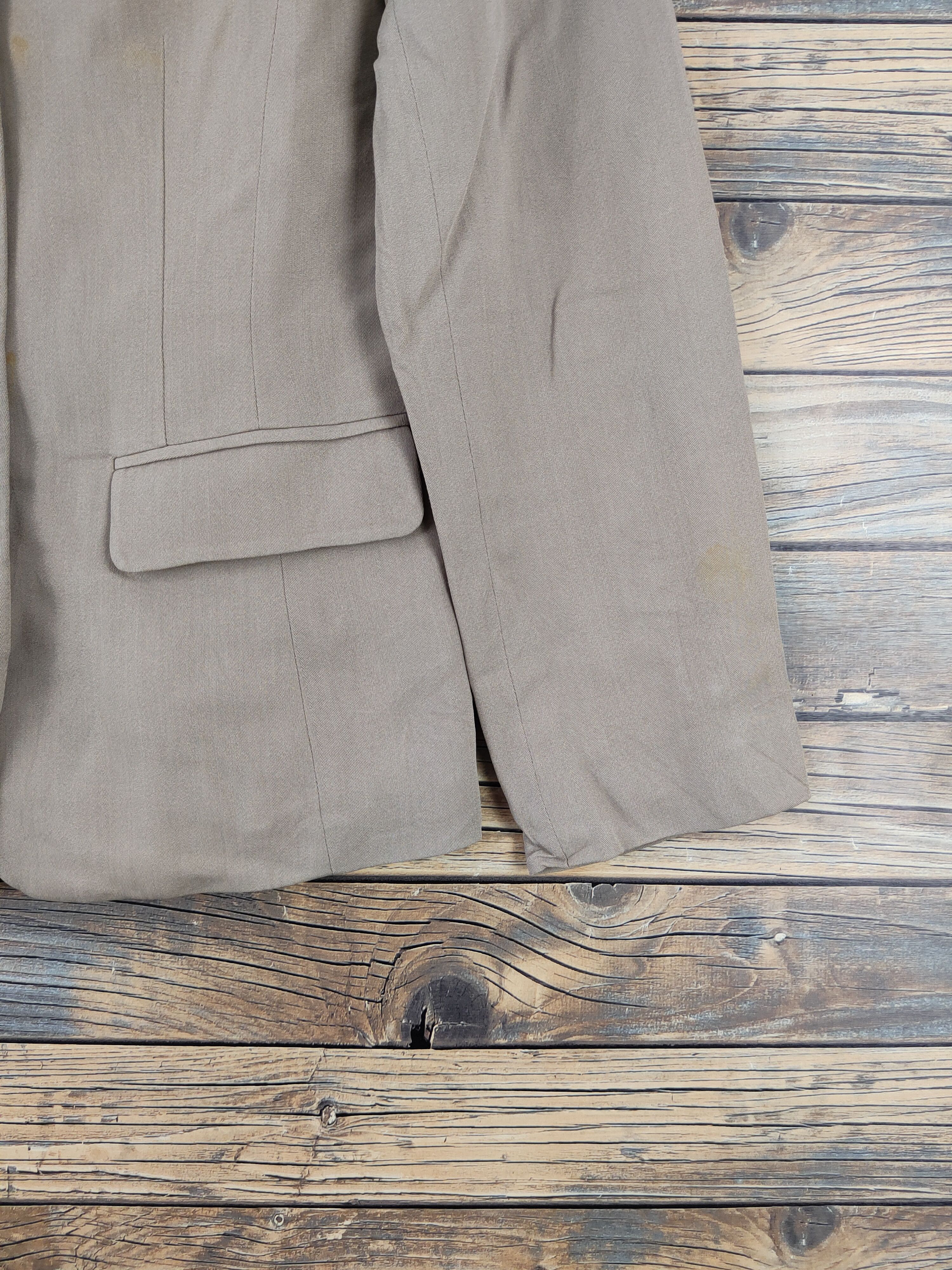 Japanese Brand × Vintage Vintage Zazie Brown Blazers Size M / US 6-8 / IT 42-44 - 6 Thumbnail