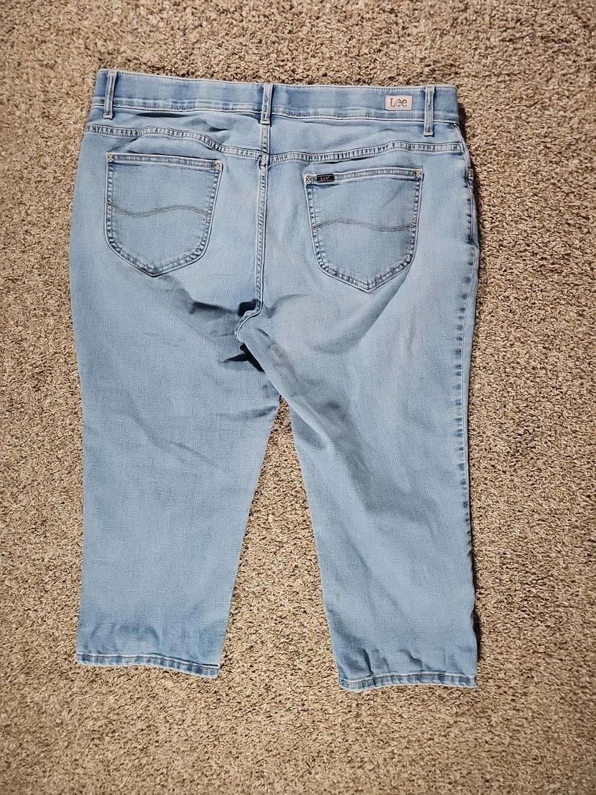 Lee Lee Plus Regular Midrise Flex Motion 18W Jeans Size 40" / US 18 - 5 Thumbnail