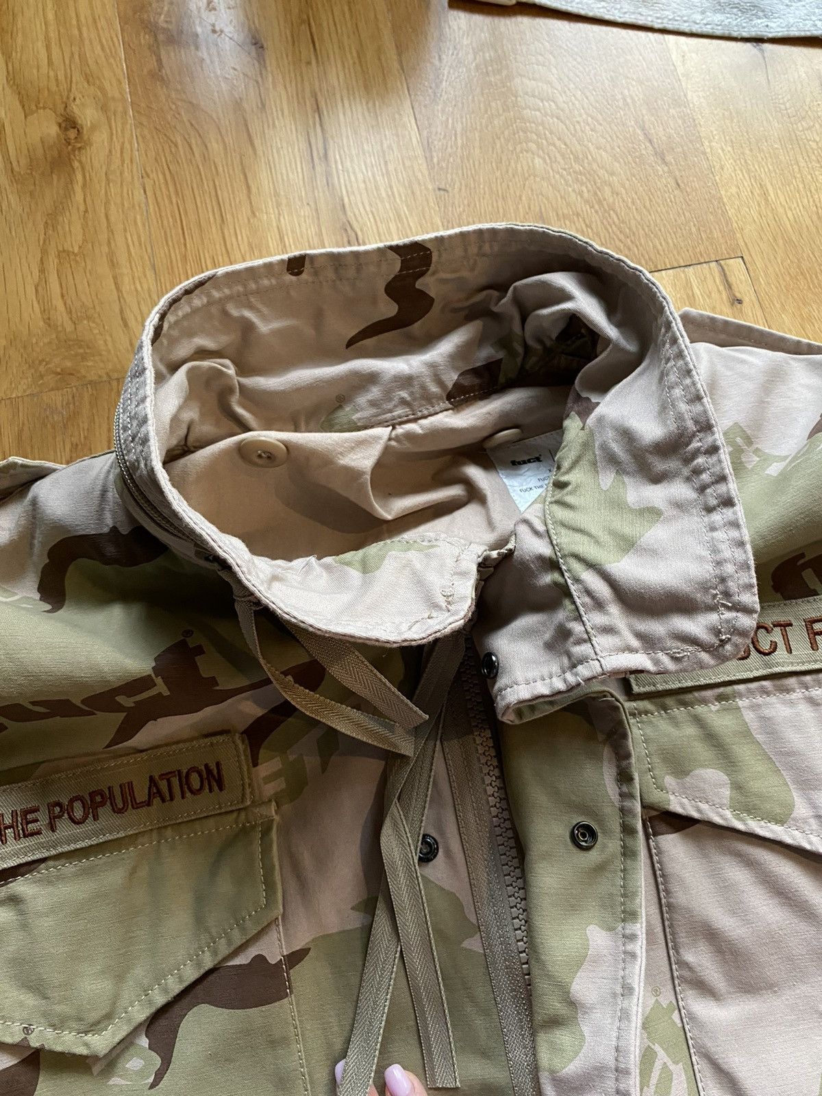 Fuck The Population FTP x FUCT Desert Camo Field Jacket (XL) Rare Archive Size US XL / EU 56 / 4 - 9 Thumbnail