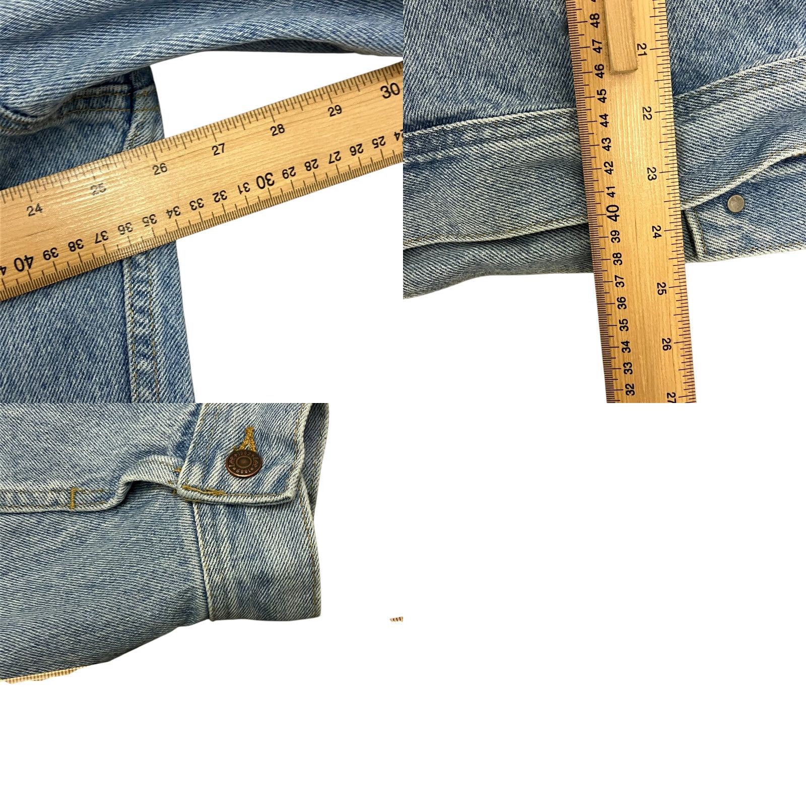 Lee Vintage Lee Jacket XL Blue Denim Trucker Western Made in USA Mens Size US XL / EU 56 / 4 - 9 Thumbnail