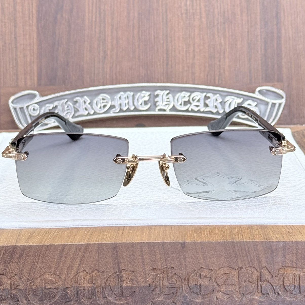 Chrome Hearts Chrome Hearts Deep l Sunglasses Size ONE SIZE - 4 Thumbnail