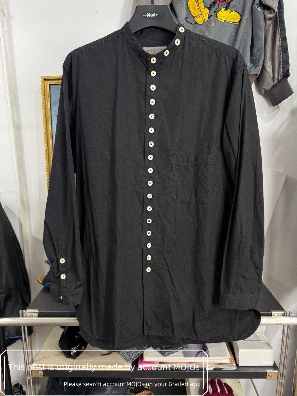Yohji Yamamoto Sz 3 Yohji Yamamoto Pour Homme Multi Button Shirt mojos4224 Size US L / EU 52-54 / 3 - 1 Thumbnail