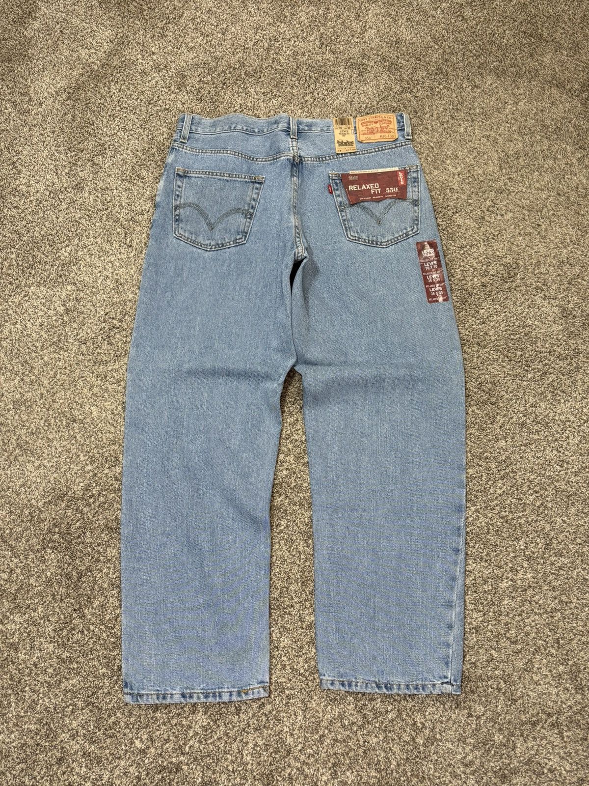 Levi's Vintage Levi's 550 Jeans Men 36 Y2K Deadstock Relax Straight Size US 36 / EU 52 - 1 Thumbnail