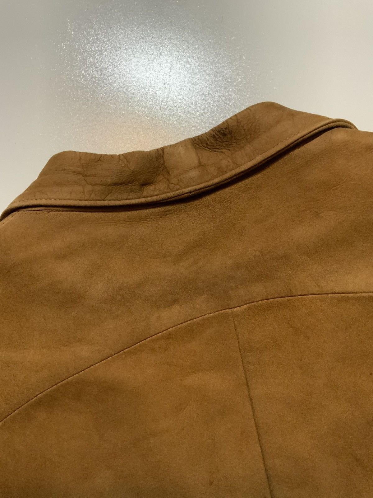 Vintage Vintage 1940s 1950s Summers Suede Barn Chore Leather Jacket Size US M / EU 48-50 / 2 - 11 Thumbnail