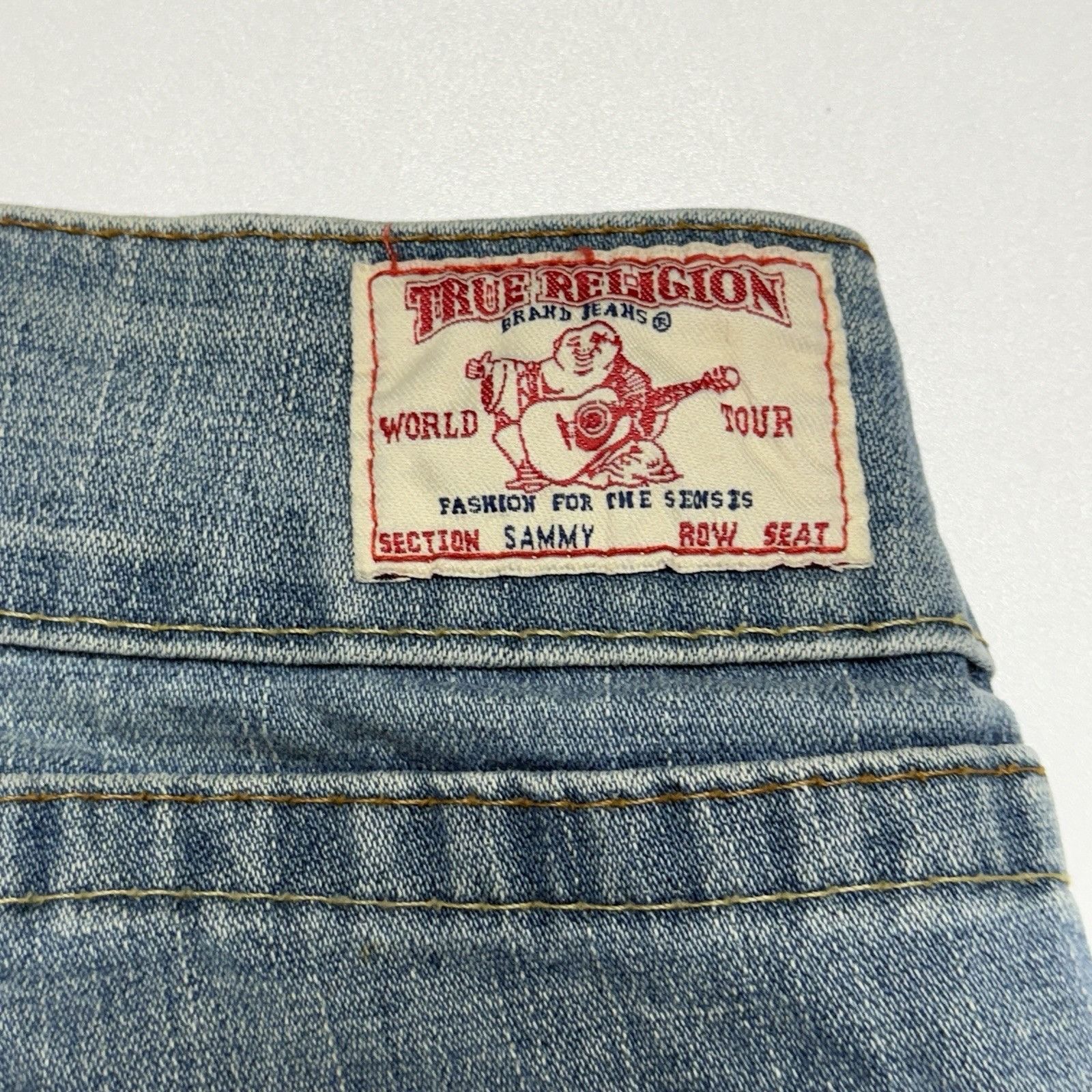 True Religion True Religion Jeans Womens 26 (28x30) Blue Made in USA RN 11 Size 26" / US 2 / IT 38 - 6 Thumbnail