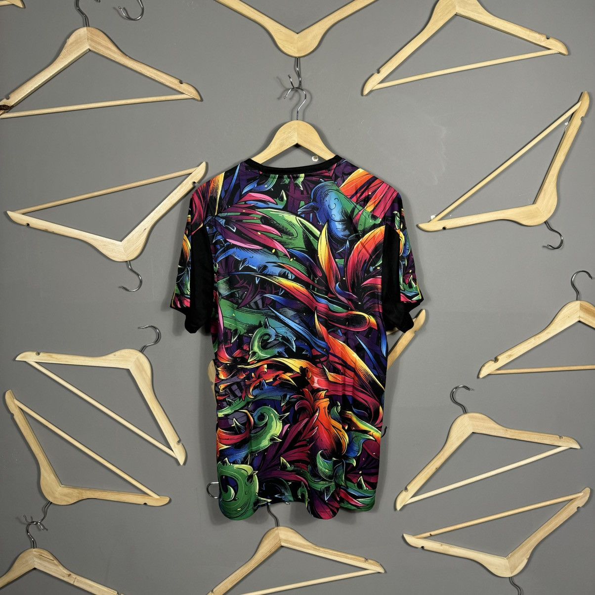 Other Brazil Jungle Custom Blokcore Fan Soccer Jersey Size US L / EU 52-54 / 3 - 2 Thumbnail