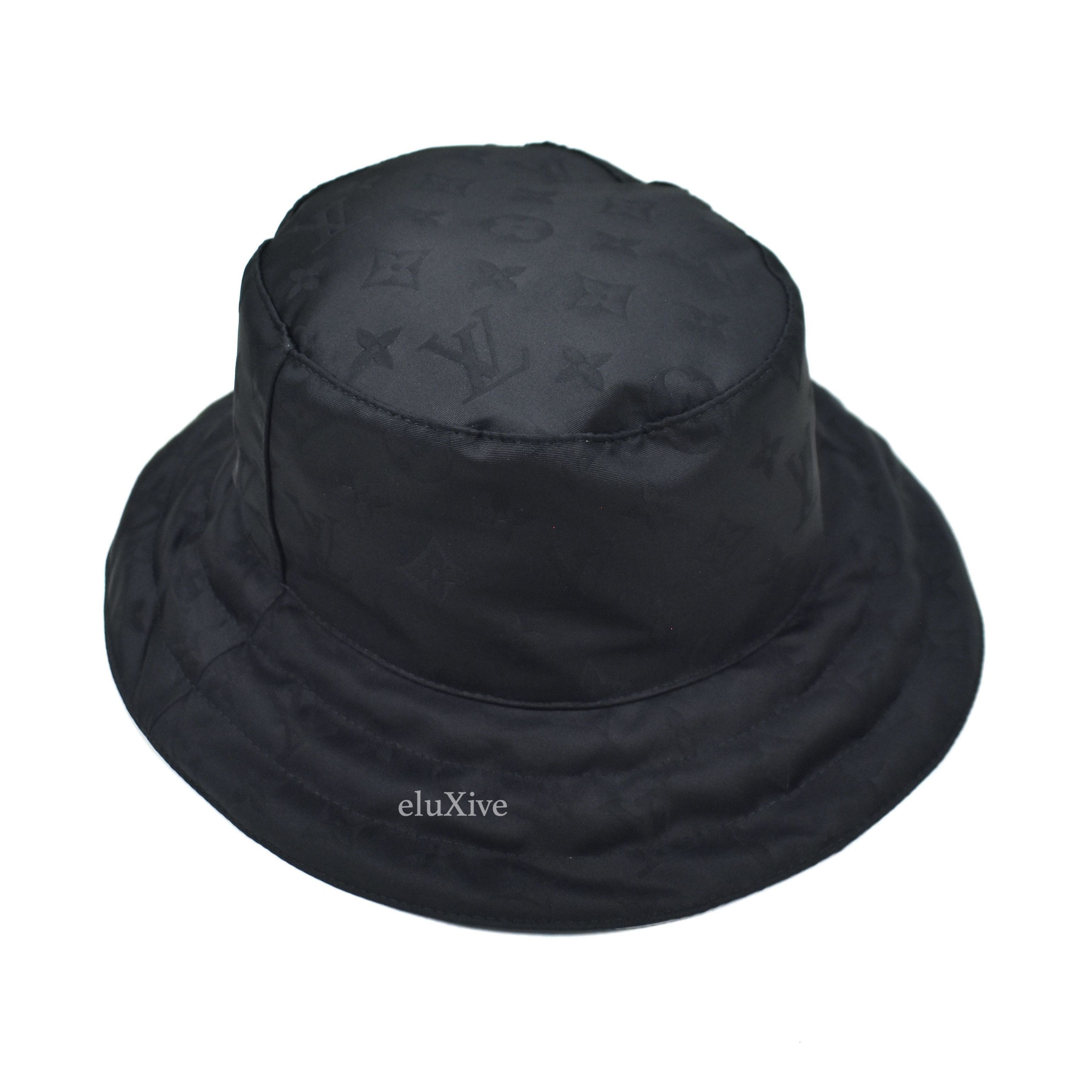 Louis Vuitton Louis Vuitton Black Monogram Woven Water Reactive Bucket Size ONE SIZE - 1 Preview